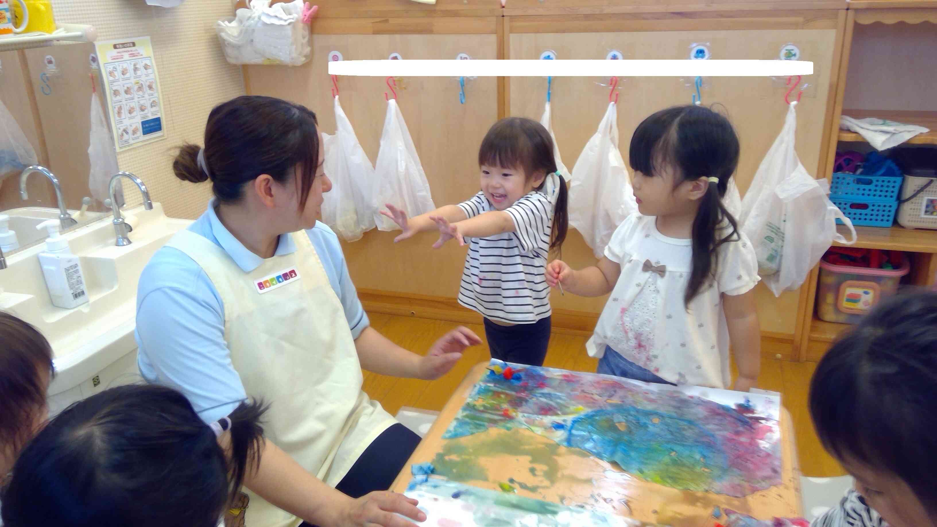 みんなニコニコ。