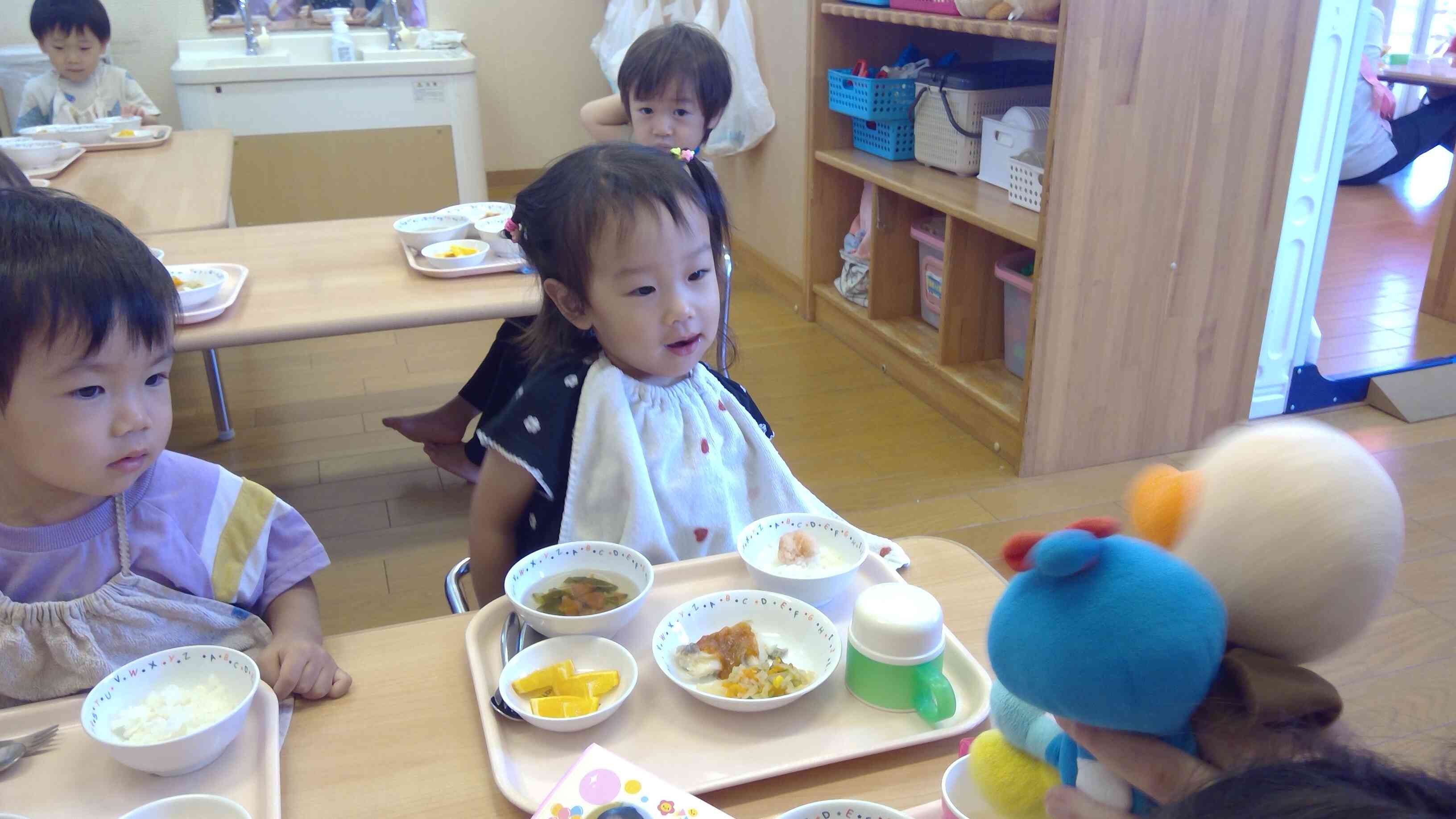 大好きなお友だちが「おめでとー」と遊びに来てくれました。