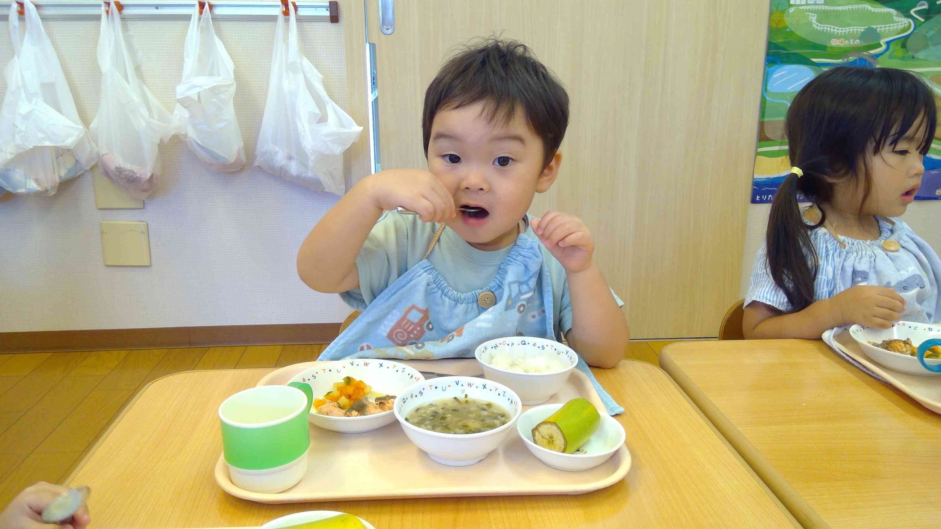 今日の食育も楽しかったね～。