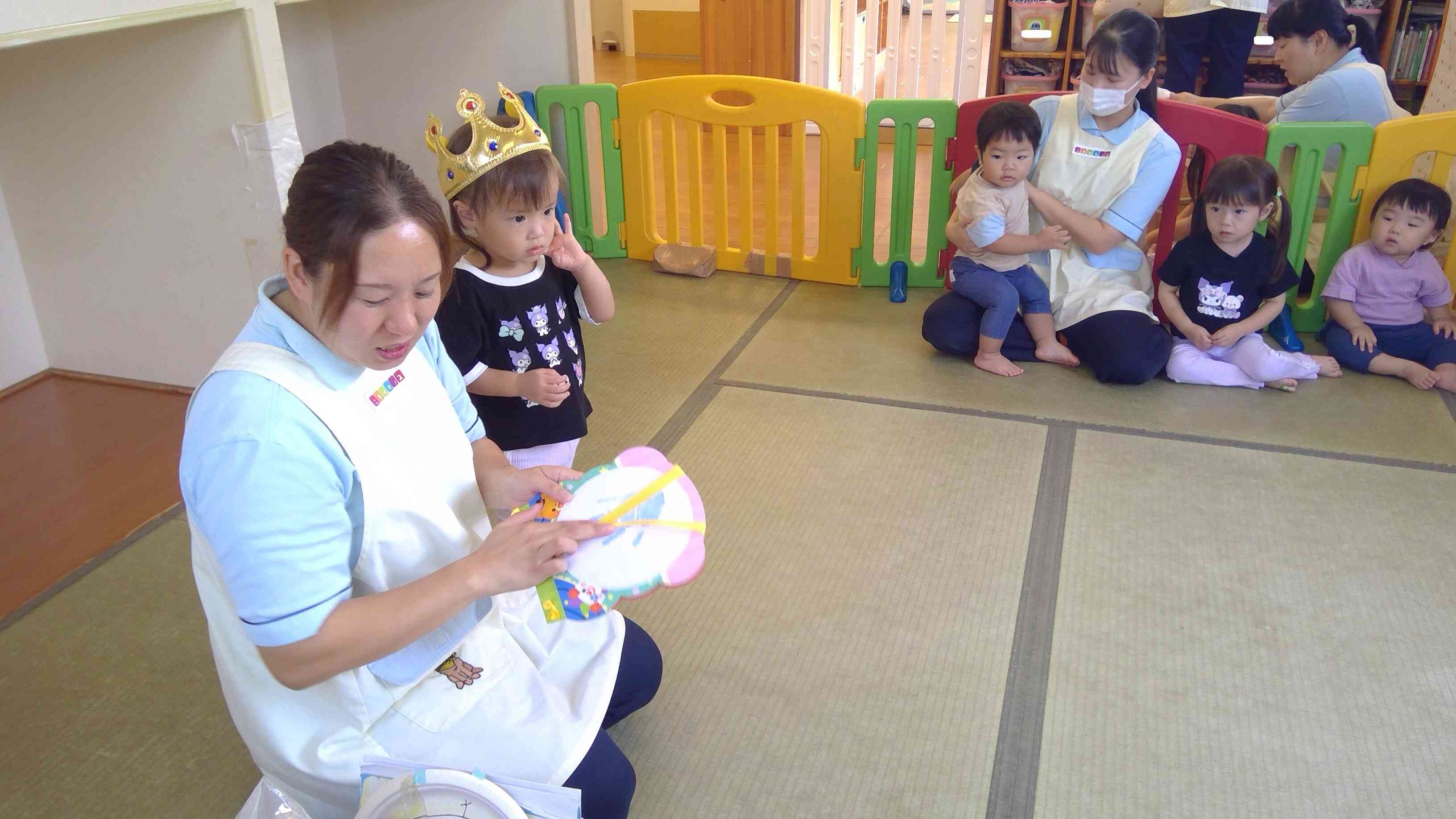 みんなにお祝いしてもらえたね。