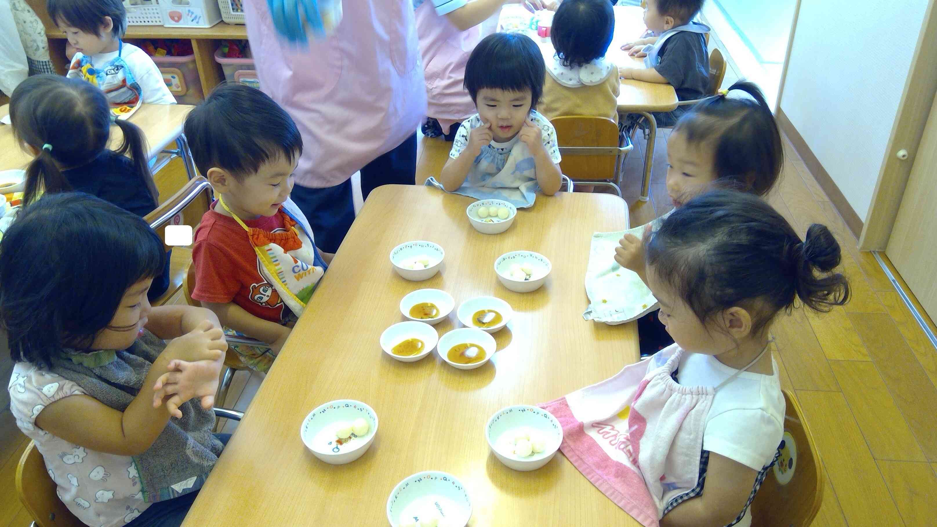 「おいしそ～」