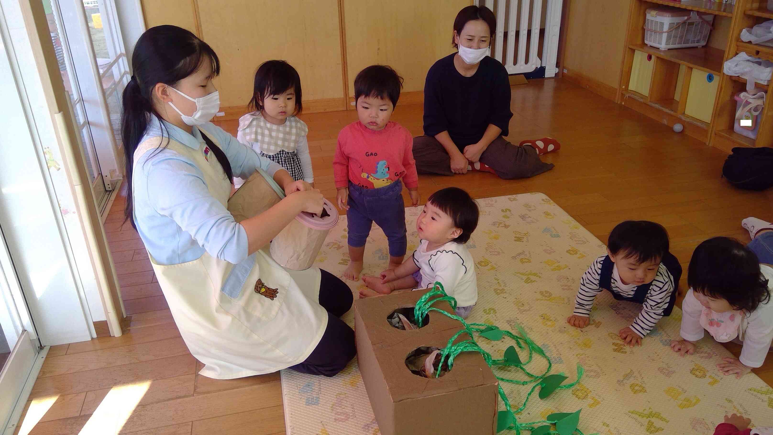 何が出てくるかなー？