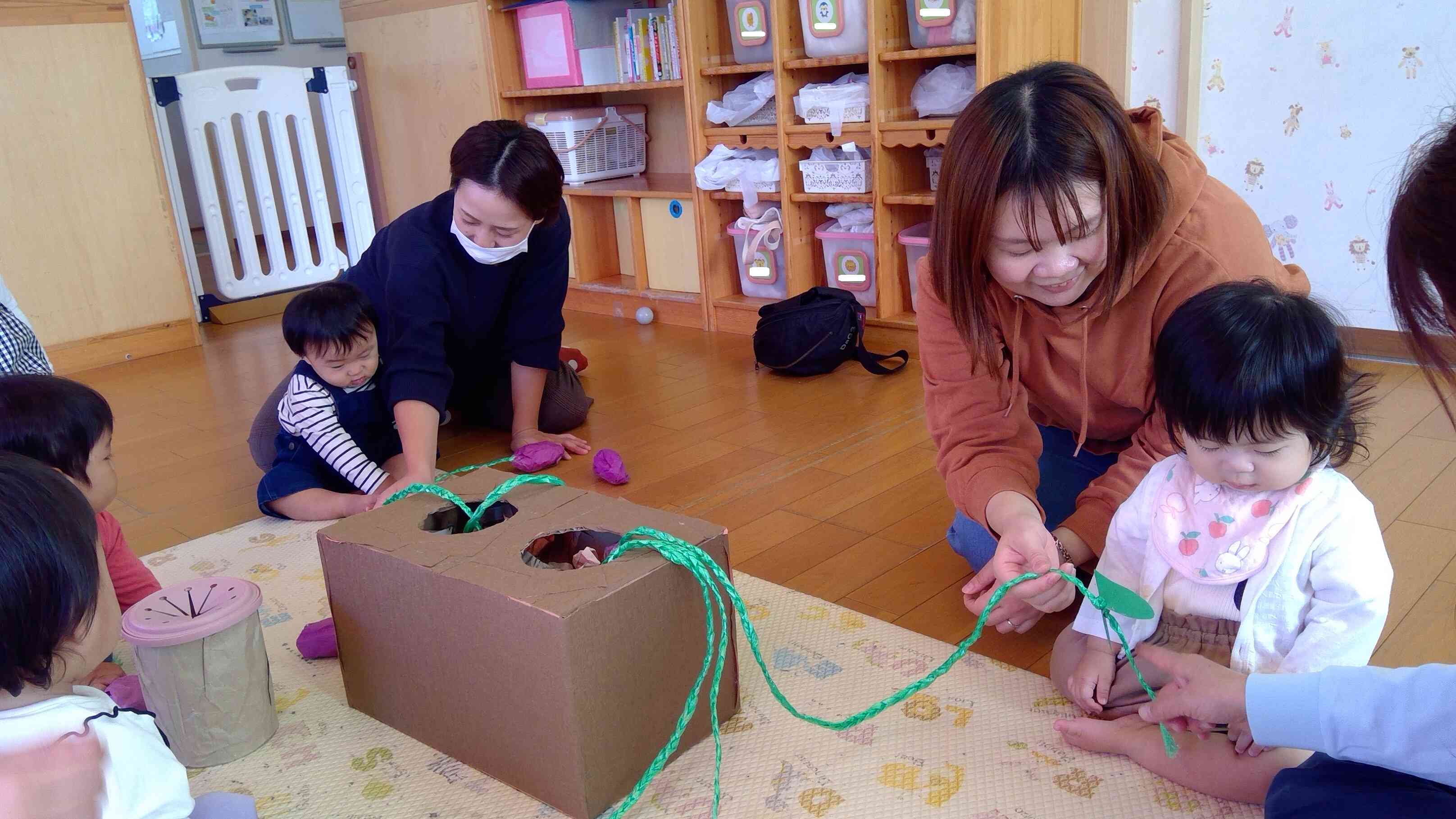 楽しいおいもほりごっこ