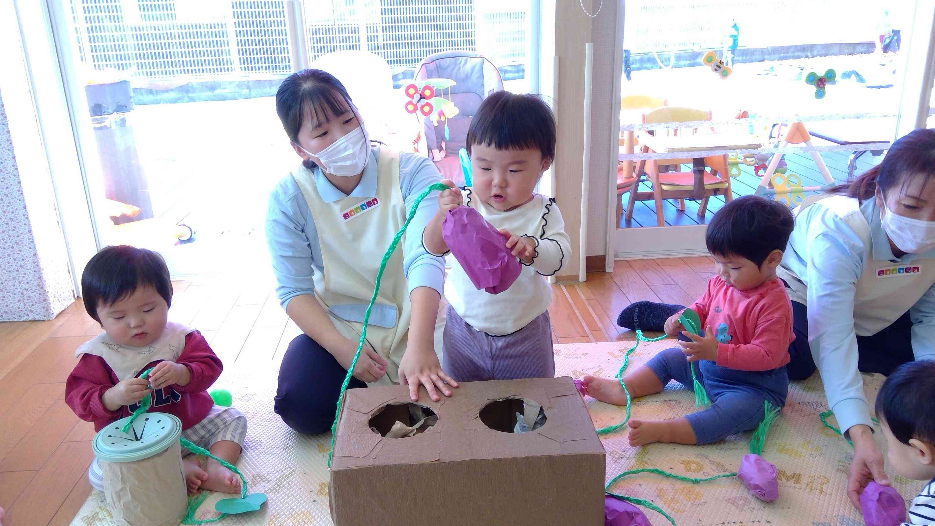 お芋、いっぱい出てくるねー。