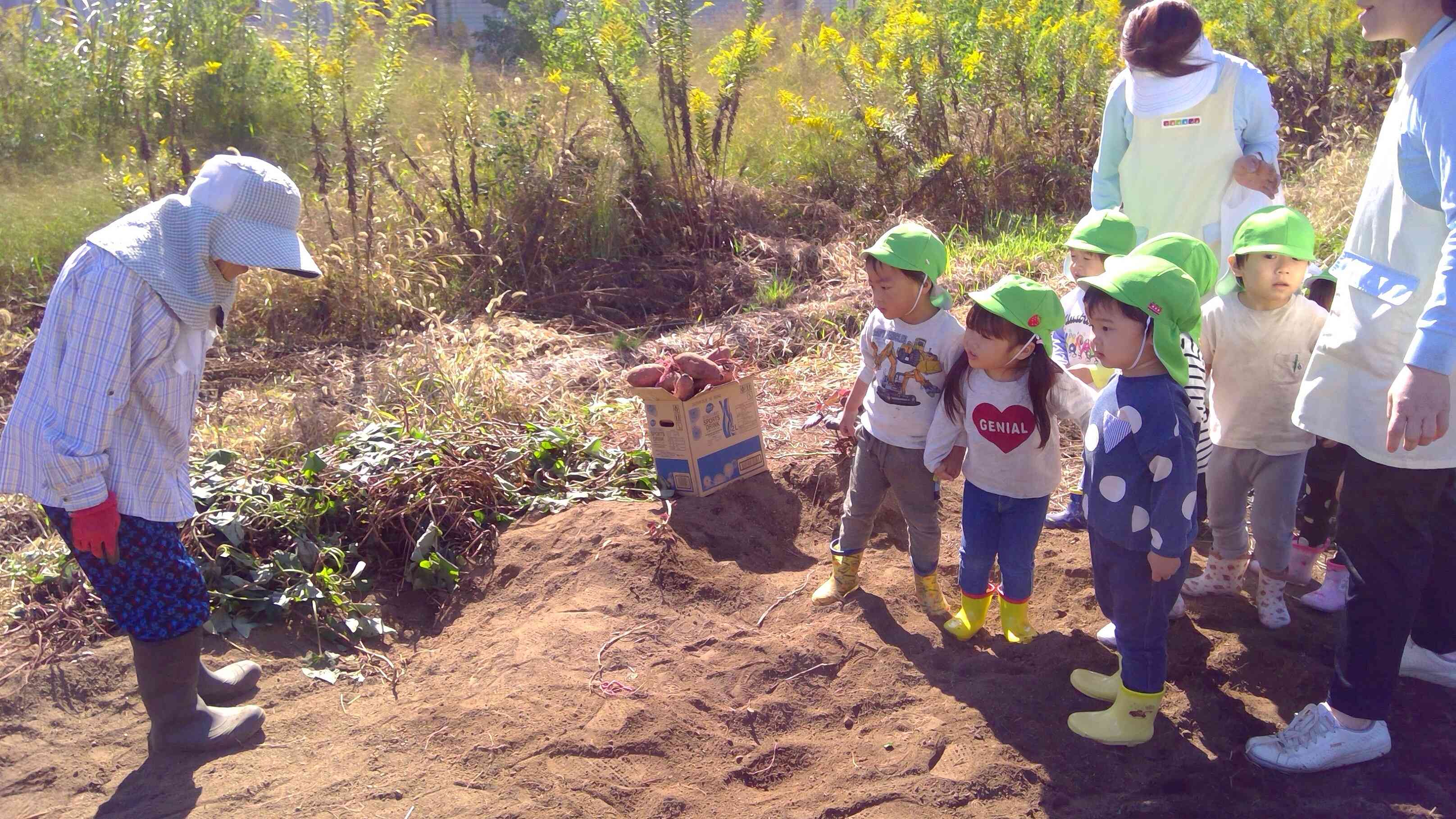 「ありがとうございました。」お礼も言えましたよ。