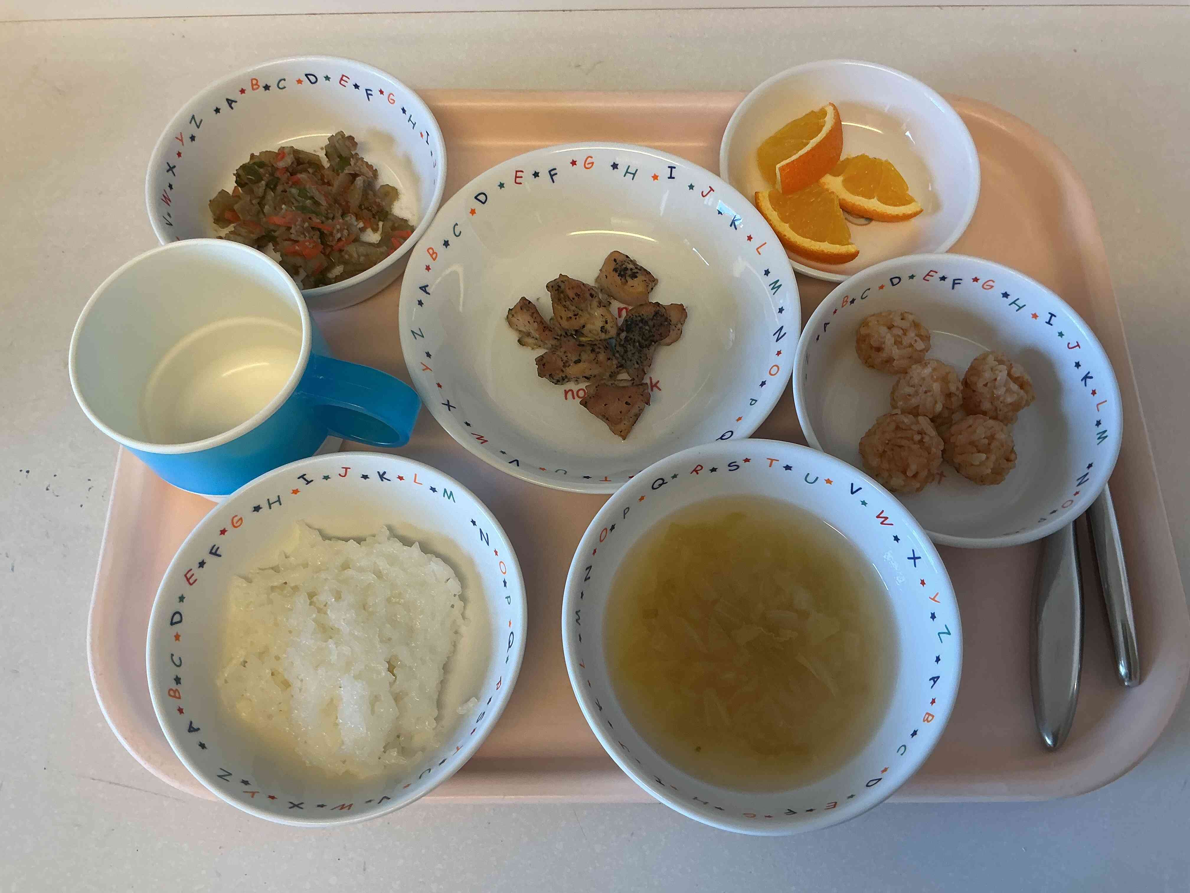 11月21日の給食（和食育）