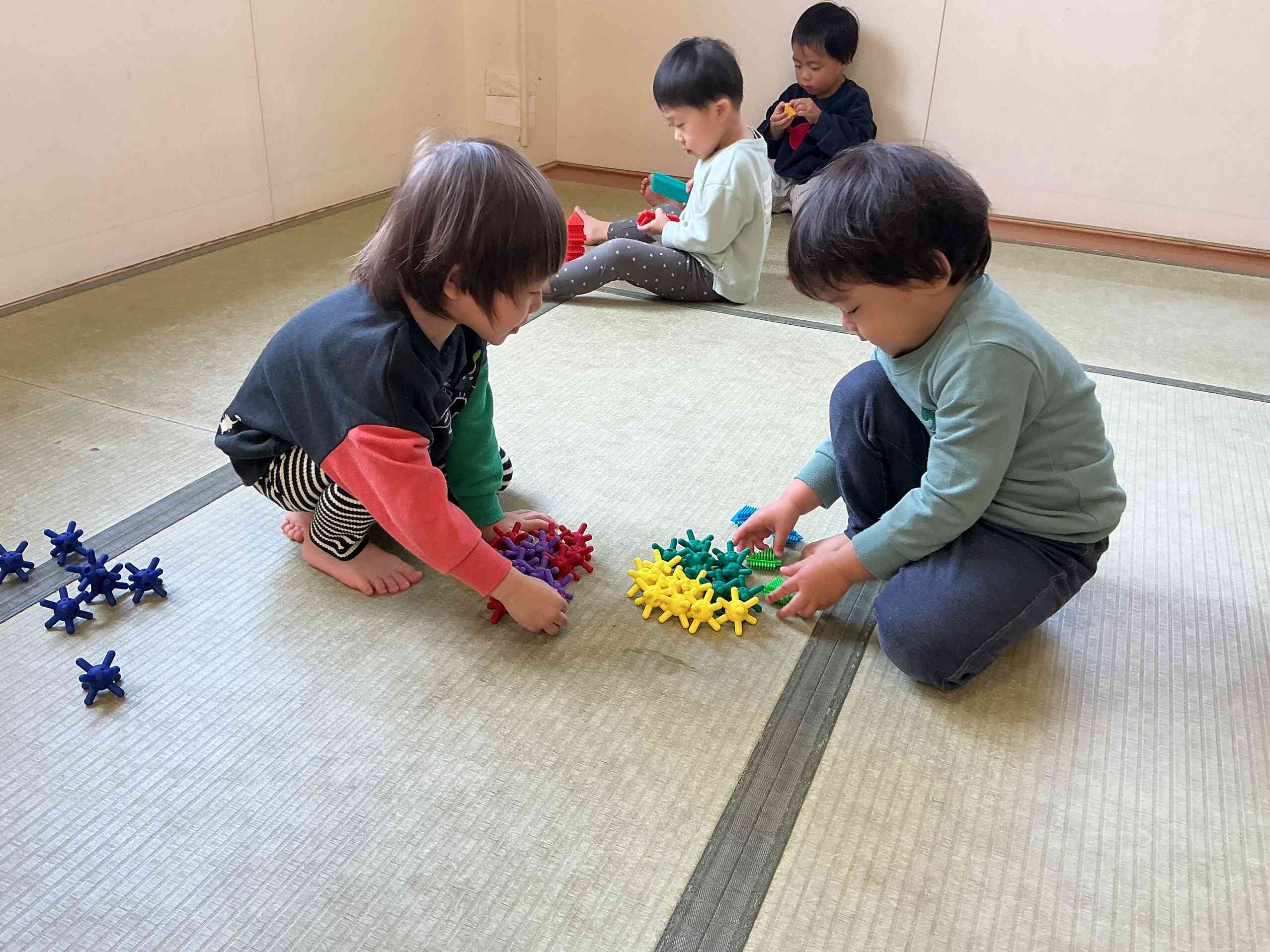 お部屋の中にもニコニコがいっぱい