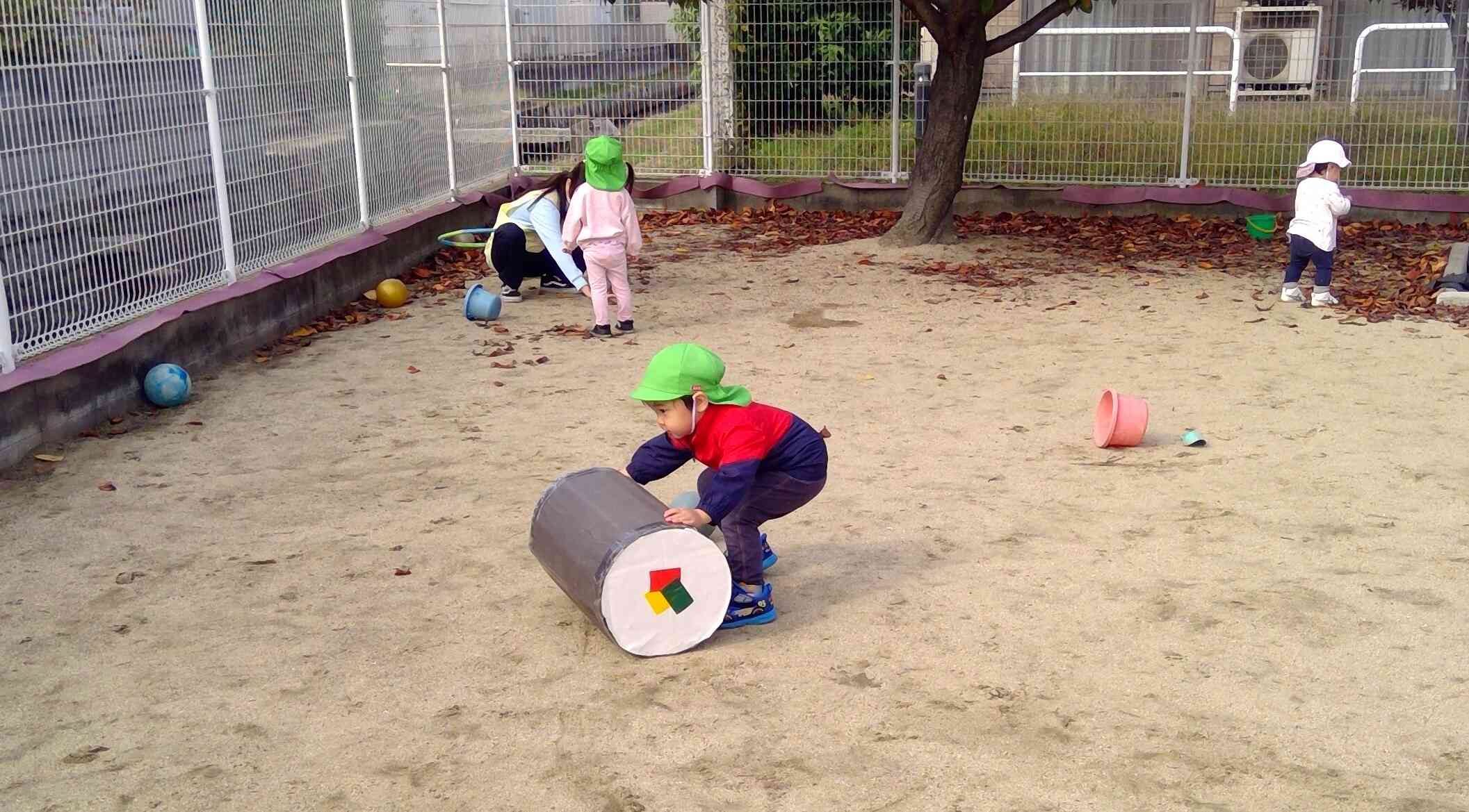 巻きずし転がし、とっても上手になりましたよ。