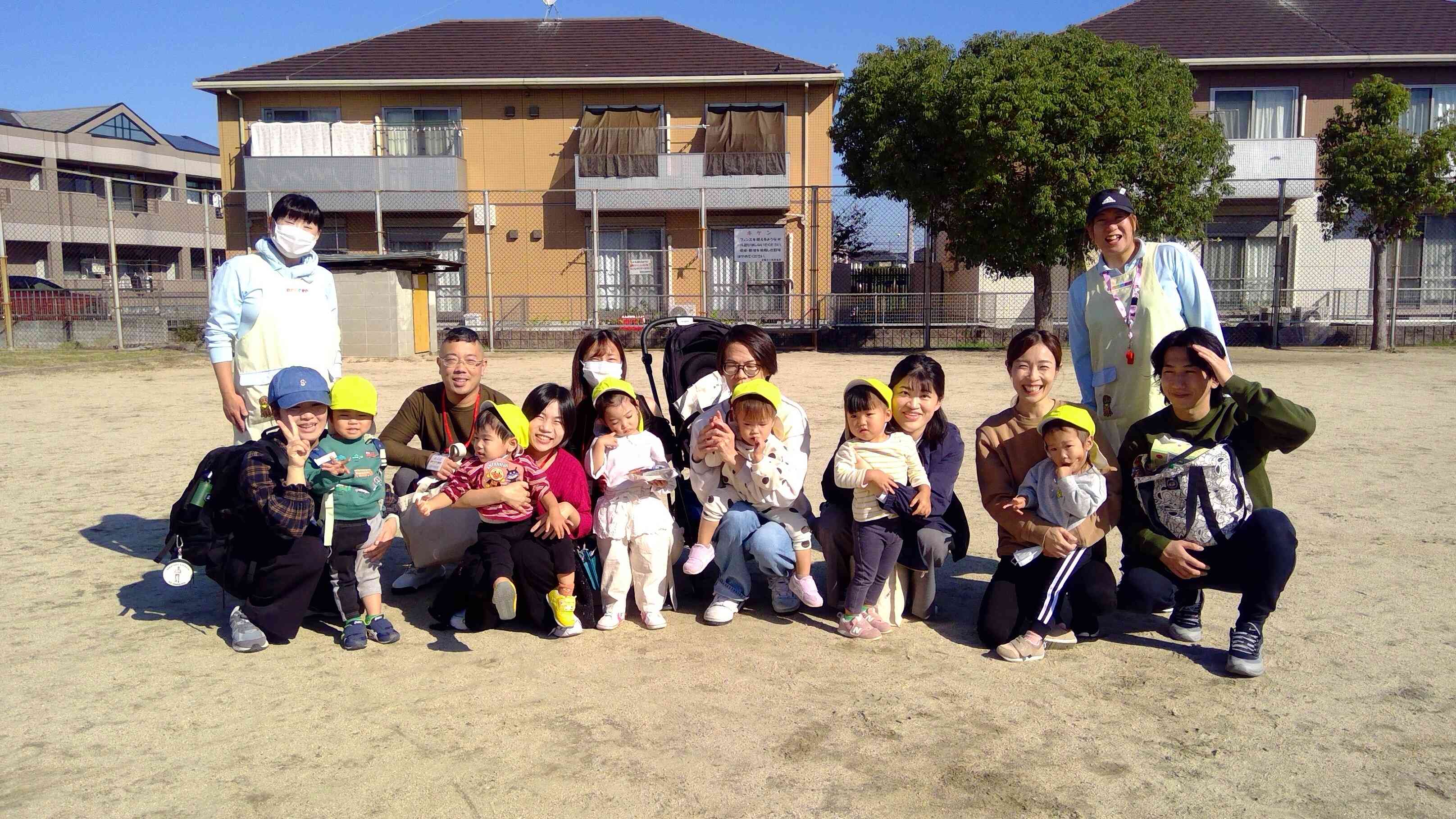 ママやパパと一緒にいっぱい遊んだよ