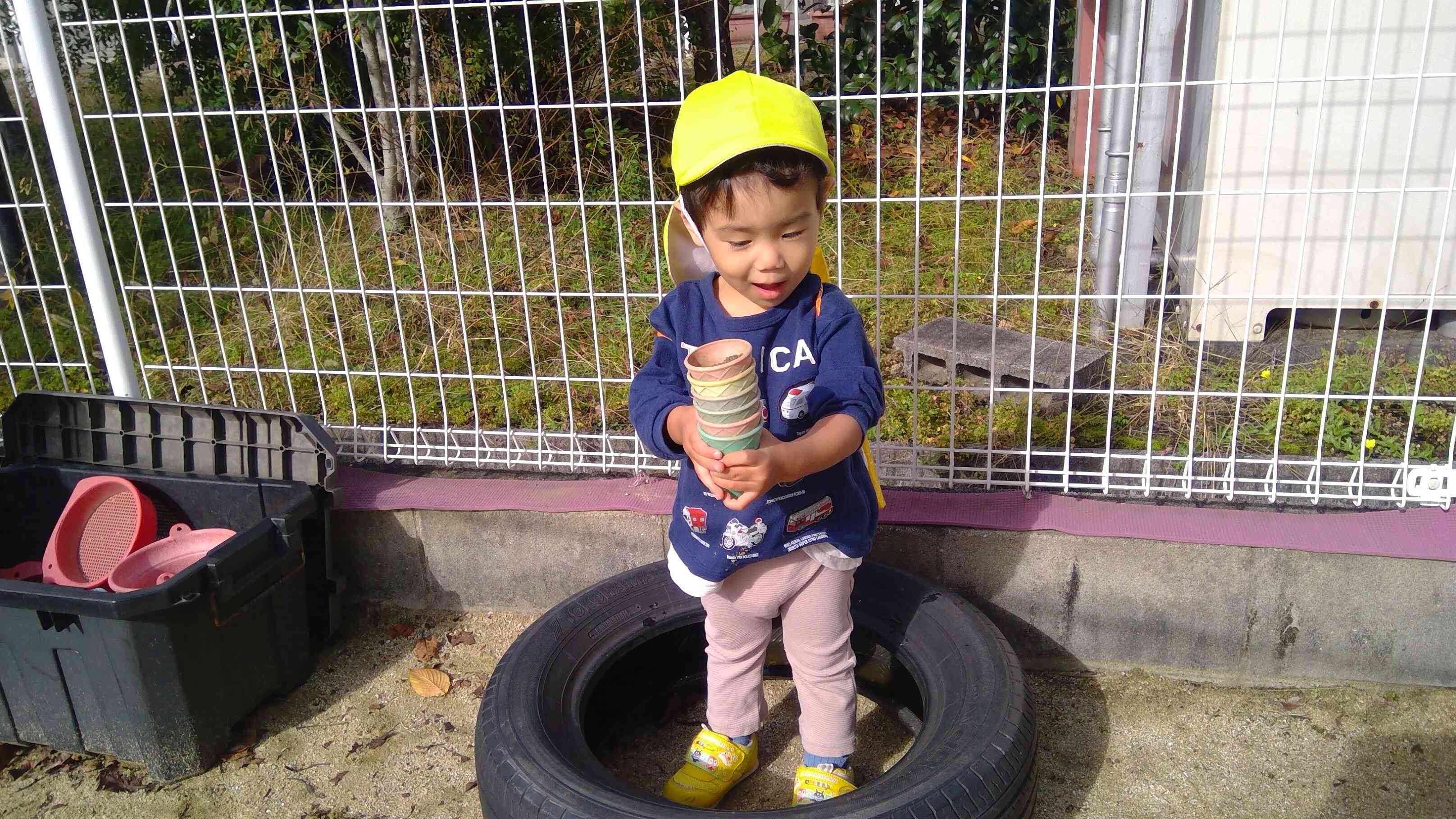 アイスタワーのできあがり~。