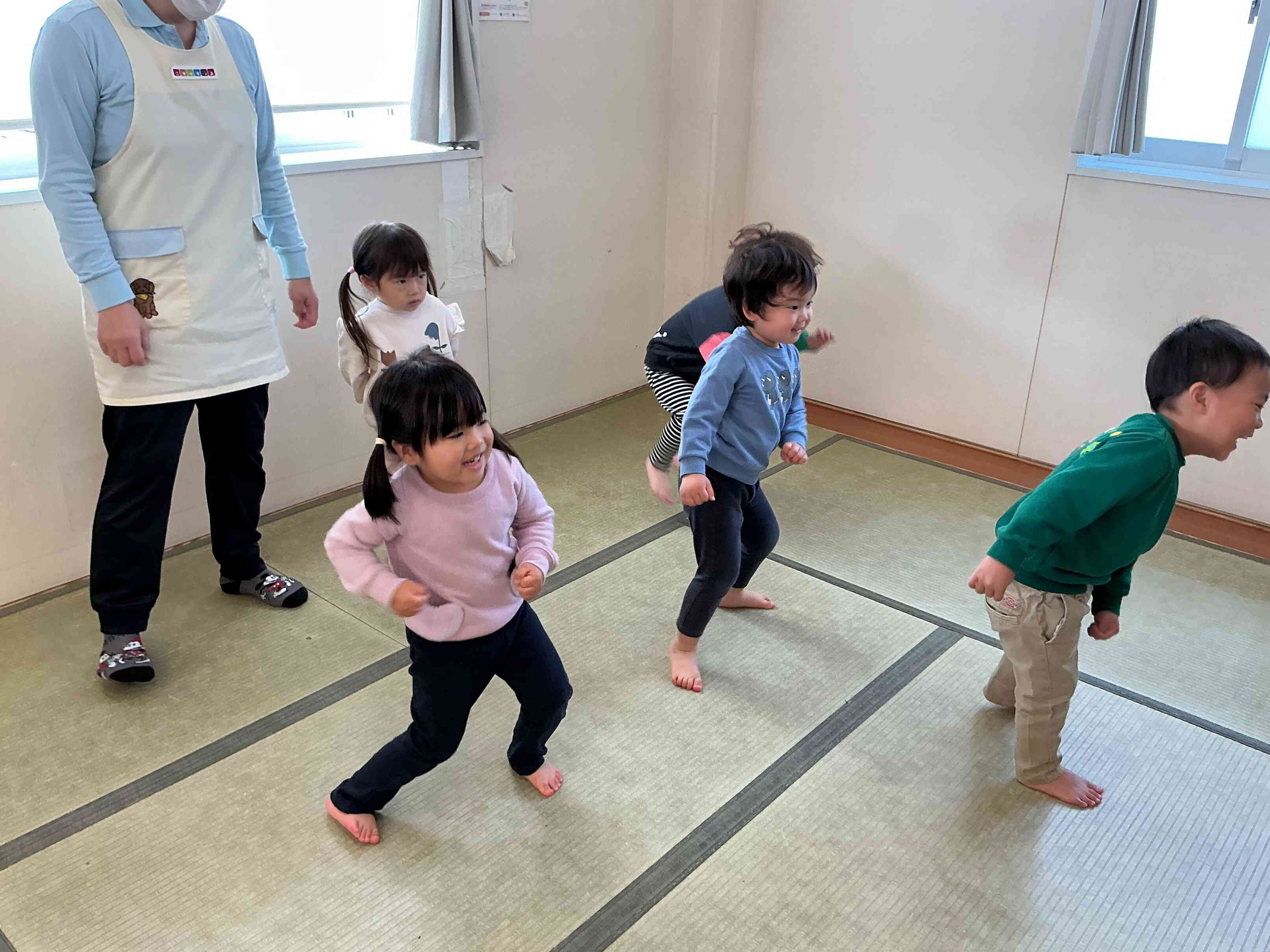 ノリノリでレッツダーンス