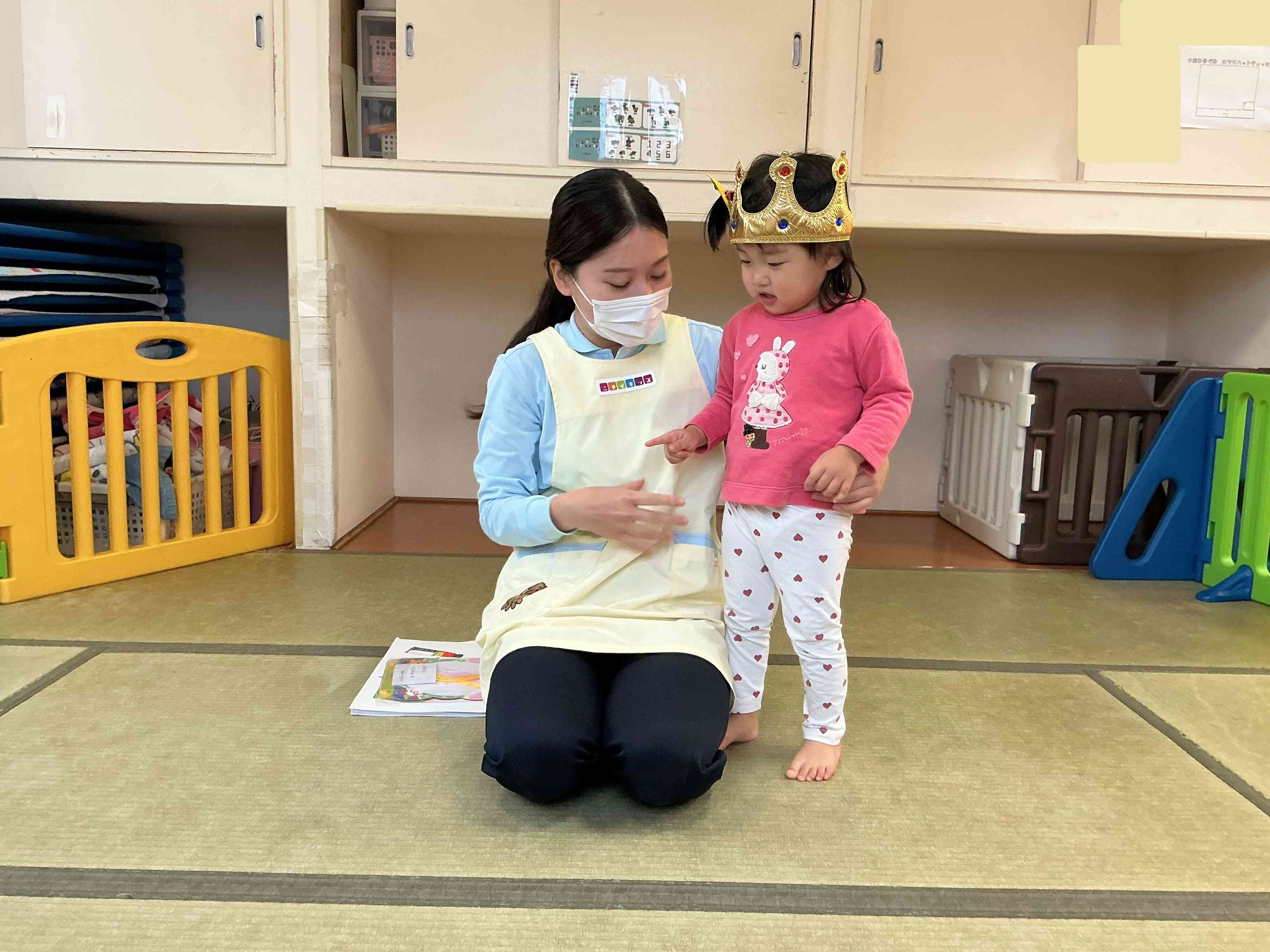 「何歳ですか?」と聞かれると、指で上手に教えてくれましたよ。