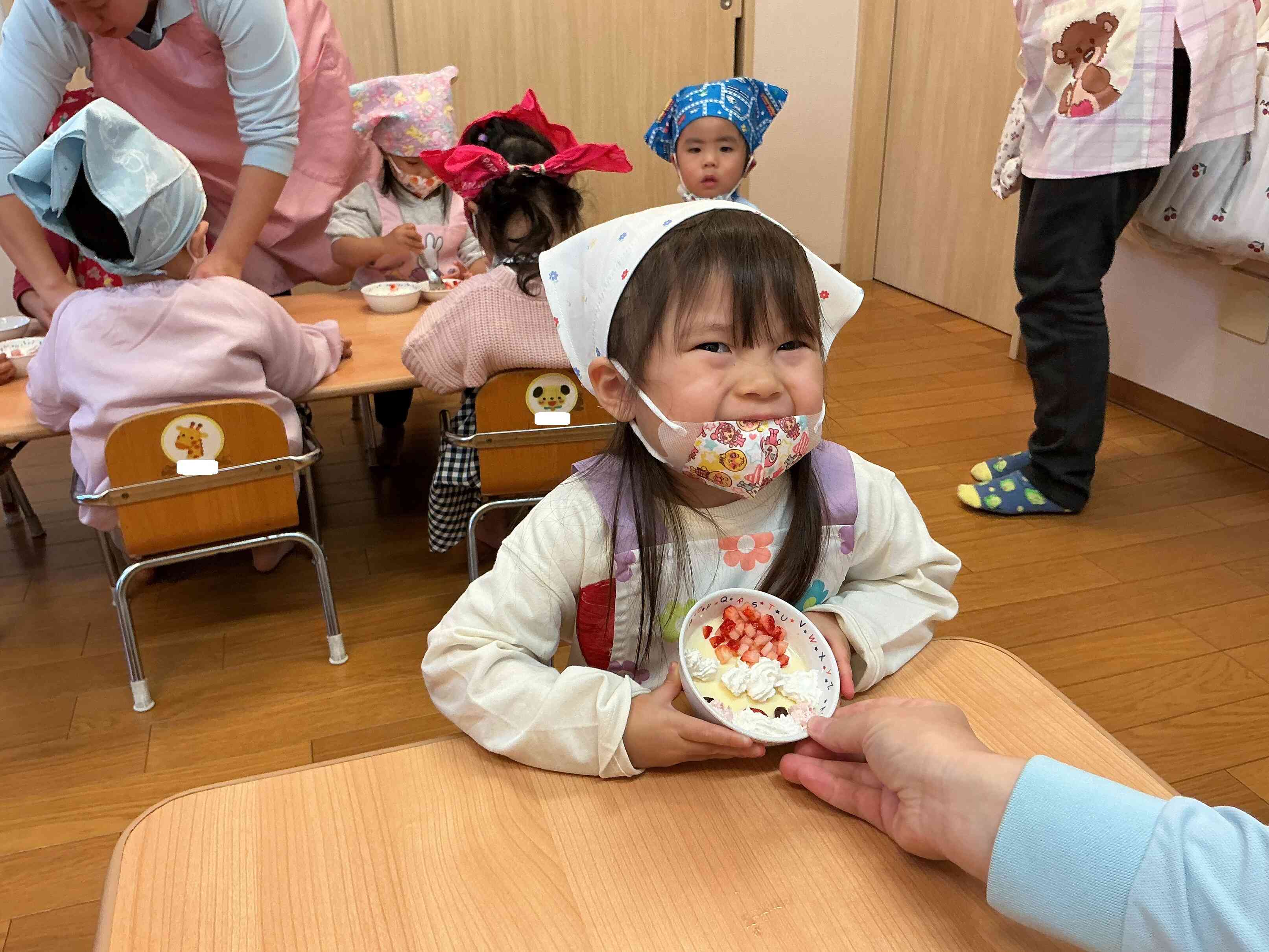 可愛いサンタさんの完成