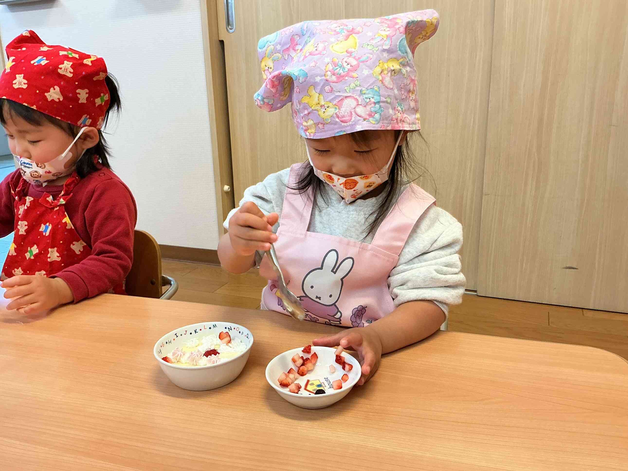 美味しそうなイチゴがいっぱいだね～。