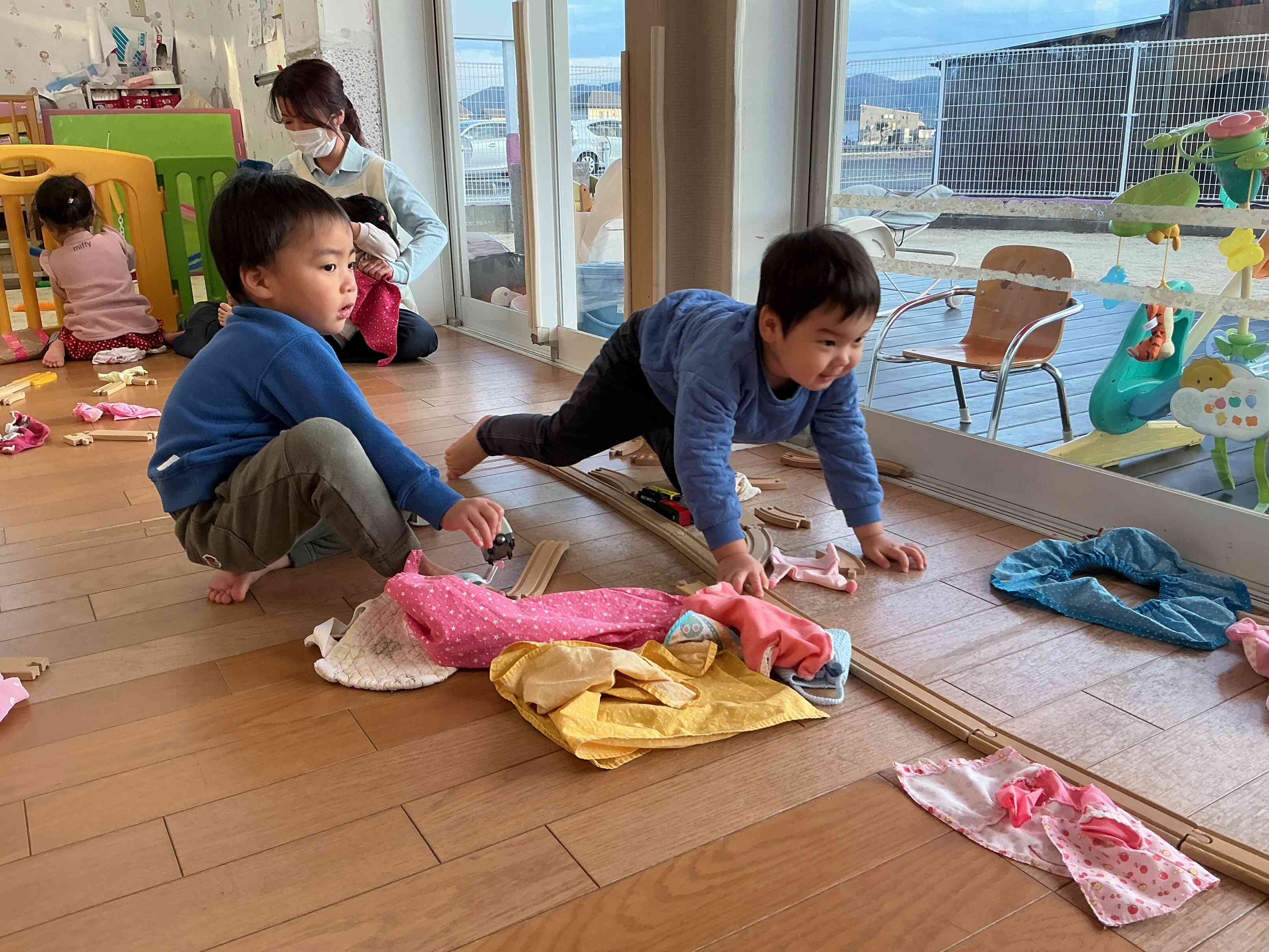 線路なが～くつなげるよ～