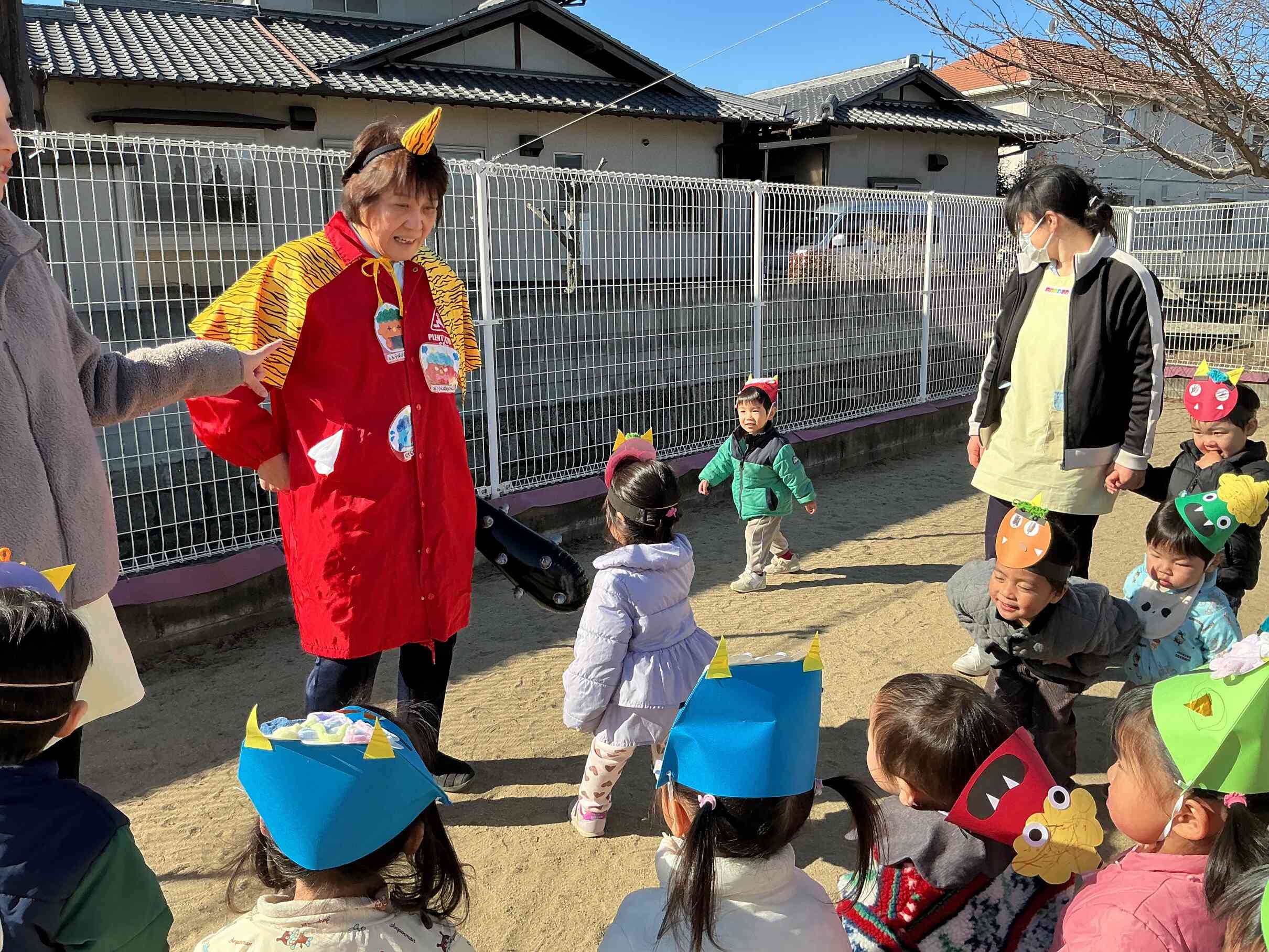 泣き虫オニさん、おこりんぼオニさんいないかな～？