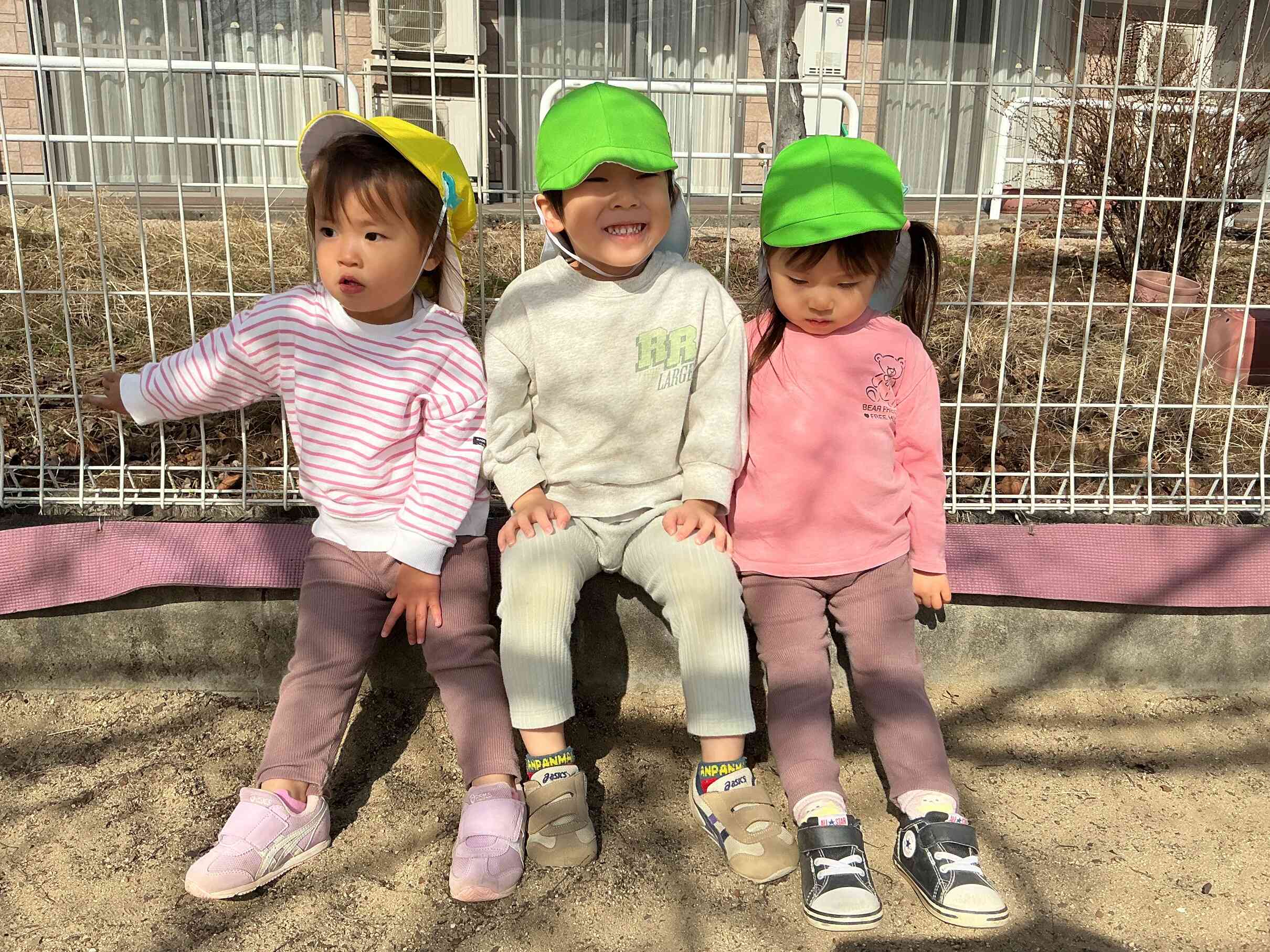 園庭だ～いすき①