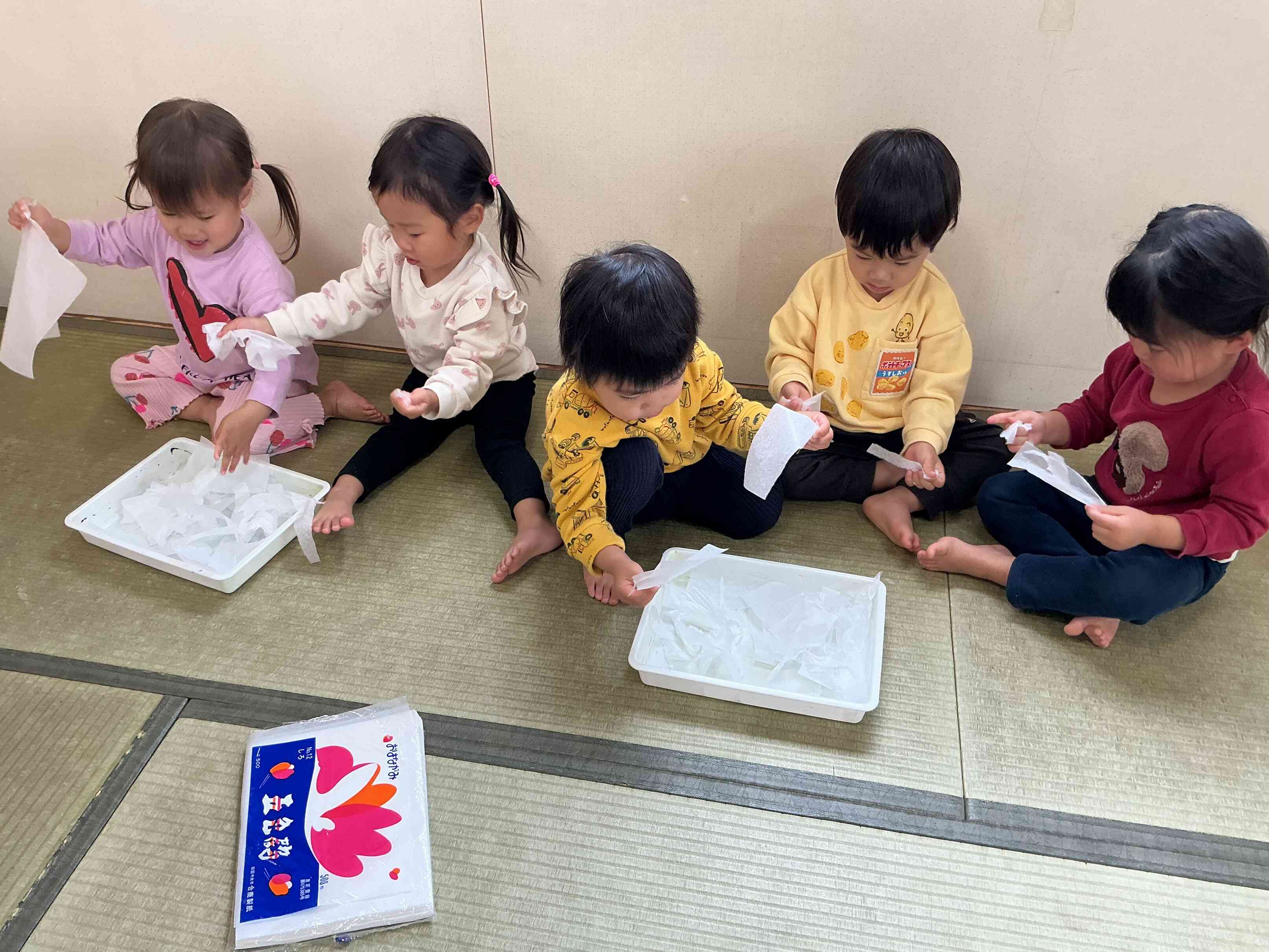 春の製作あそび