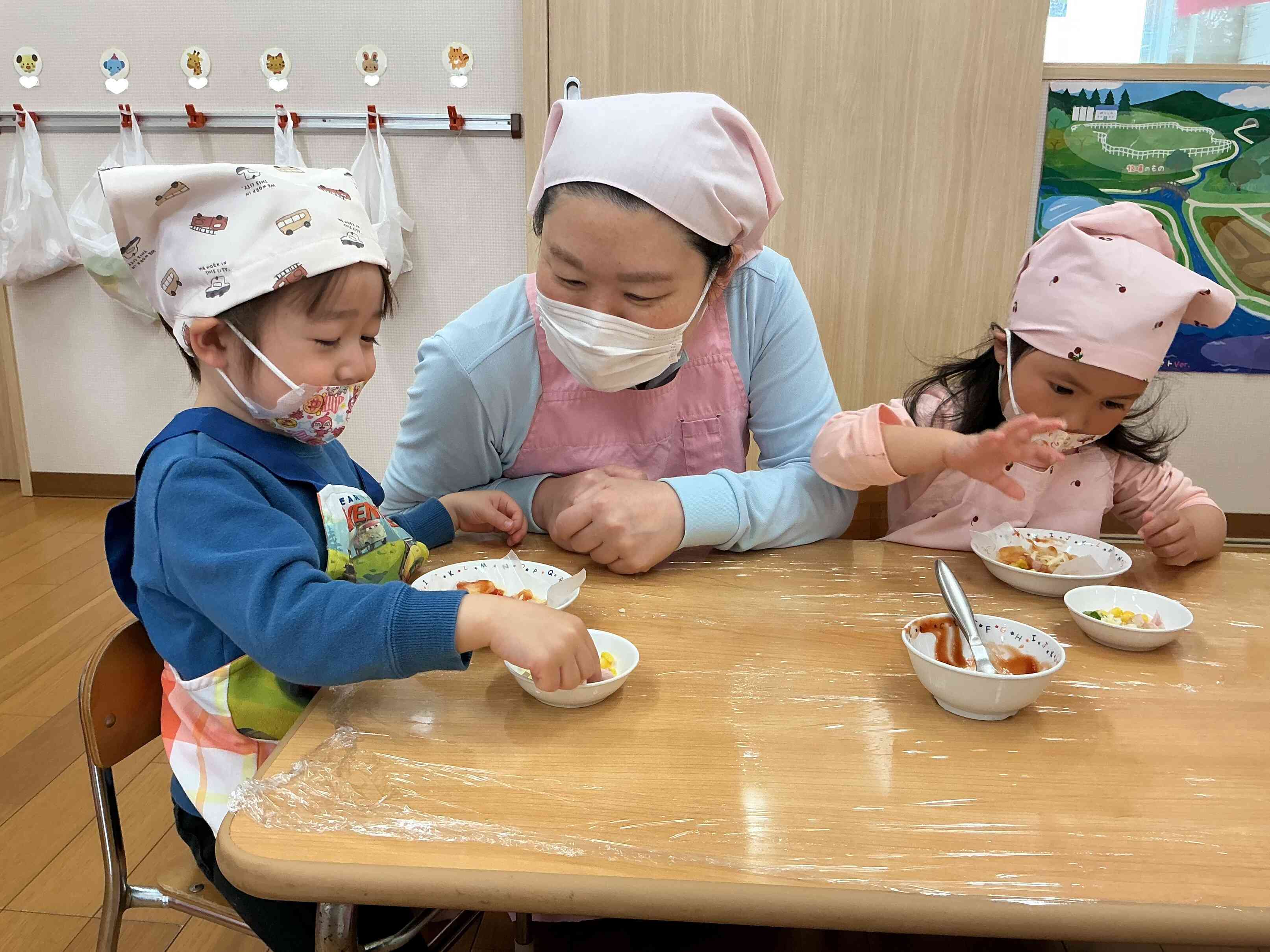 トッピングするよ～