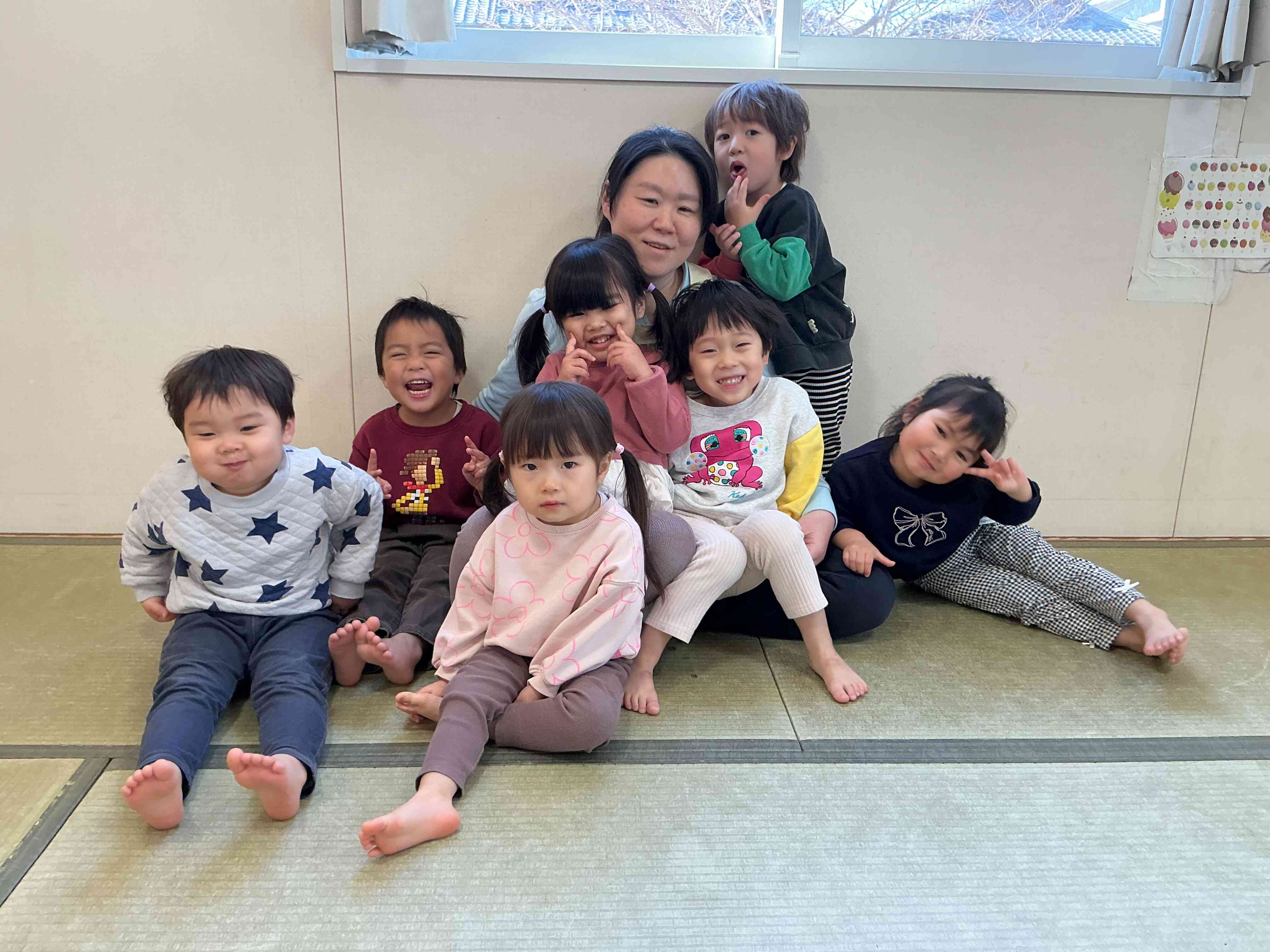 いつもニコニコ元気いっぱいのうさぎぐみさん（2歳児）が卒園を迎えました