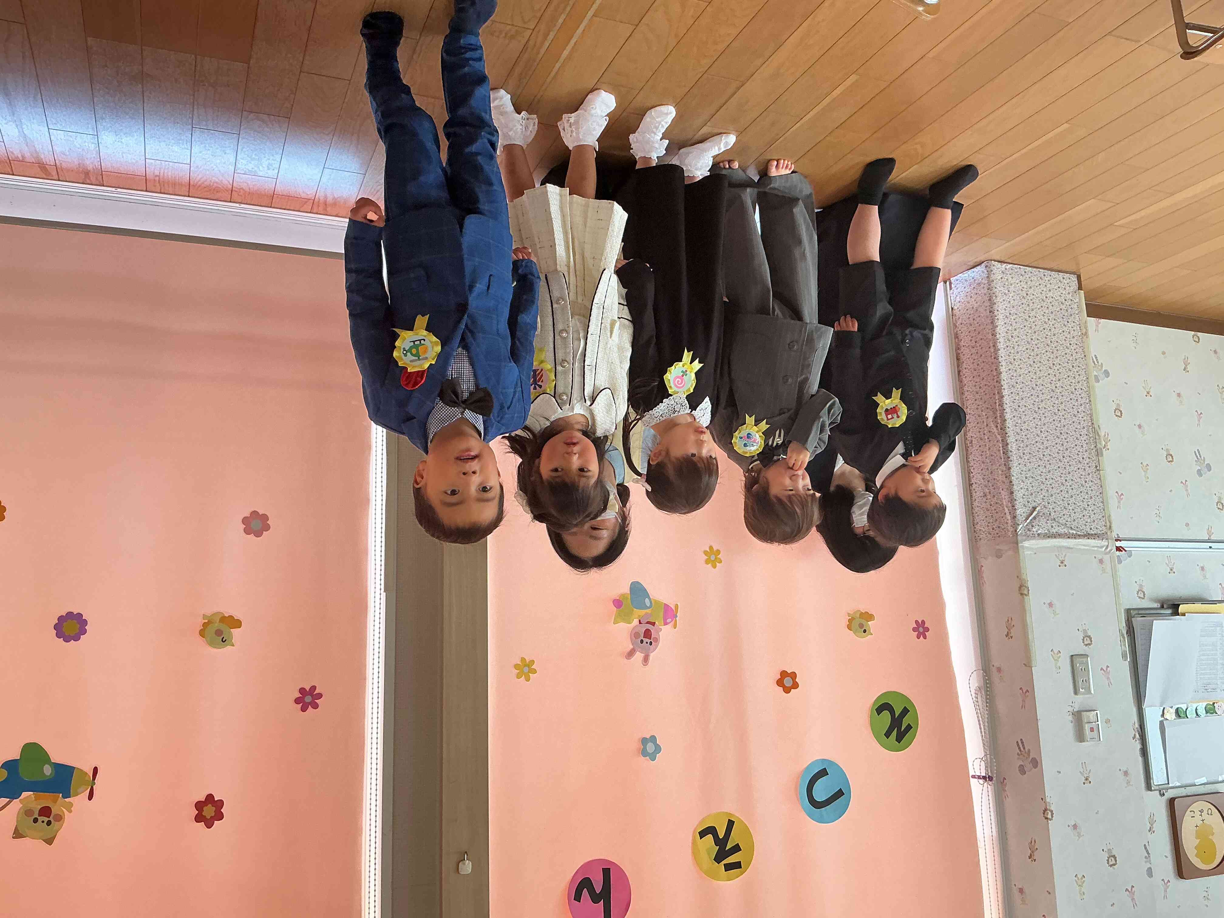 みんなで「ありがとうでおわかれ」を歌いました。