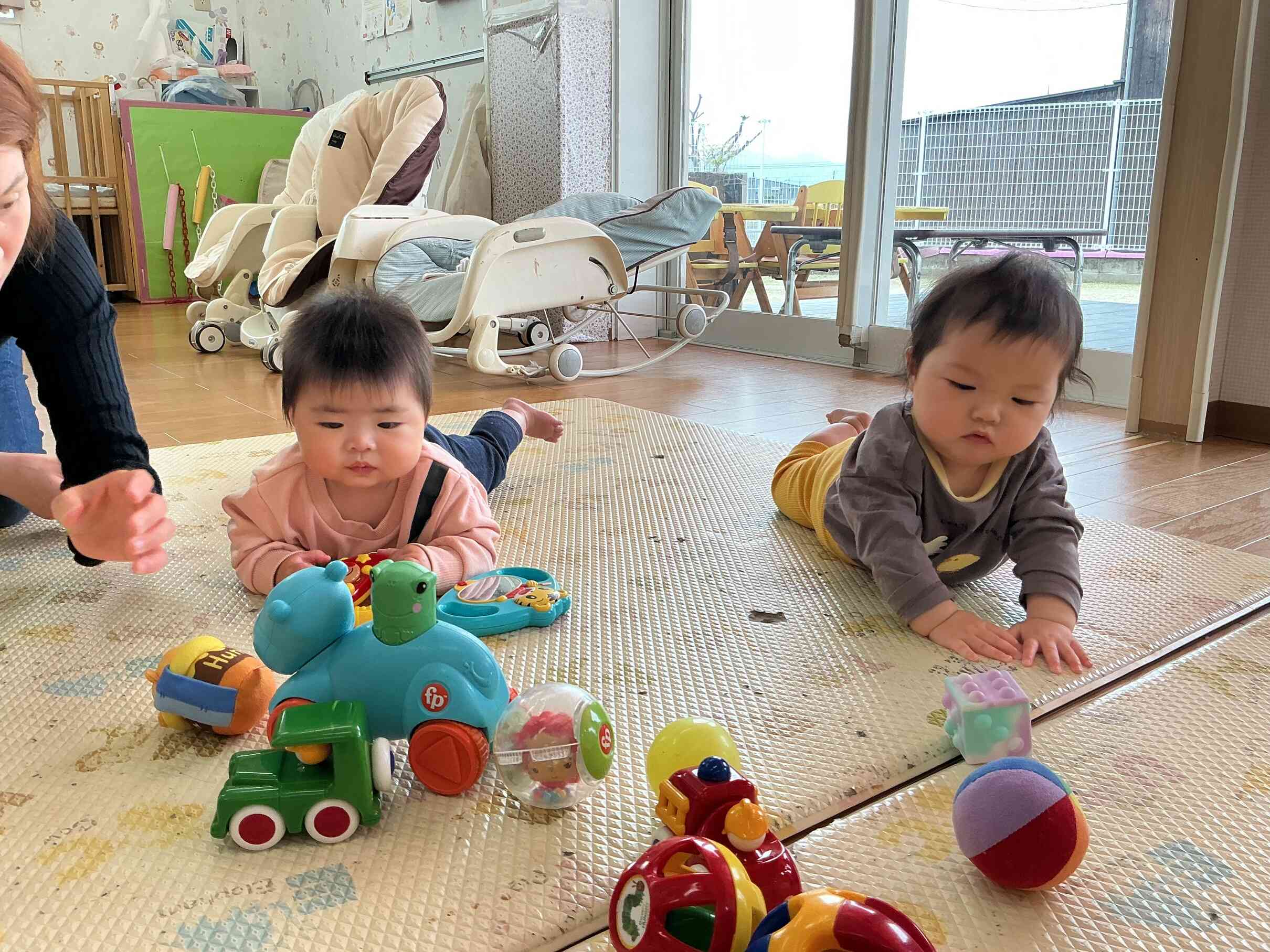 ドキドキの慣らし保育スタート