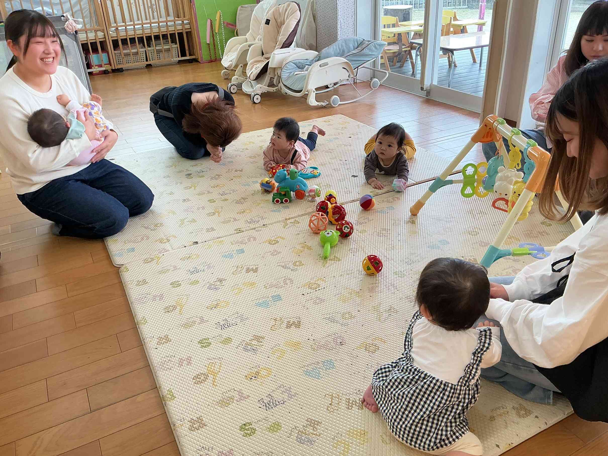 ドキドキの慣らし保育スタート