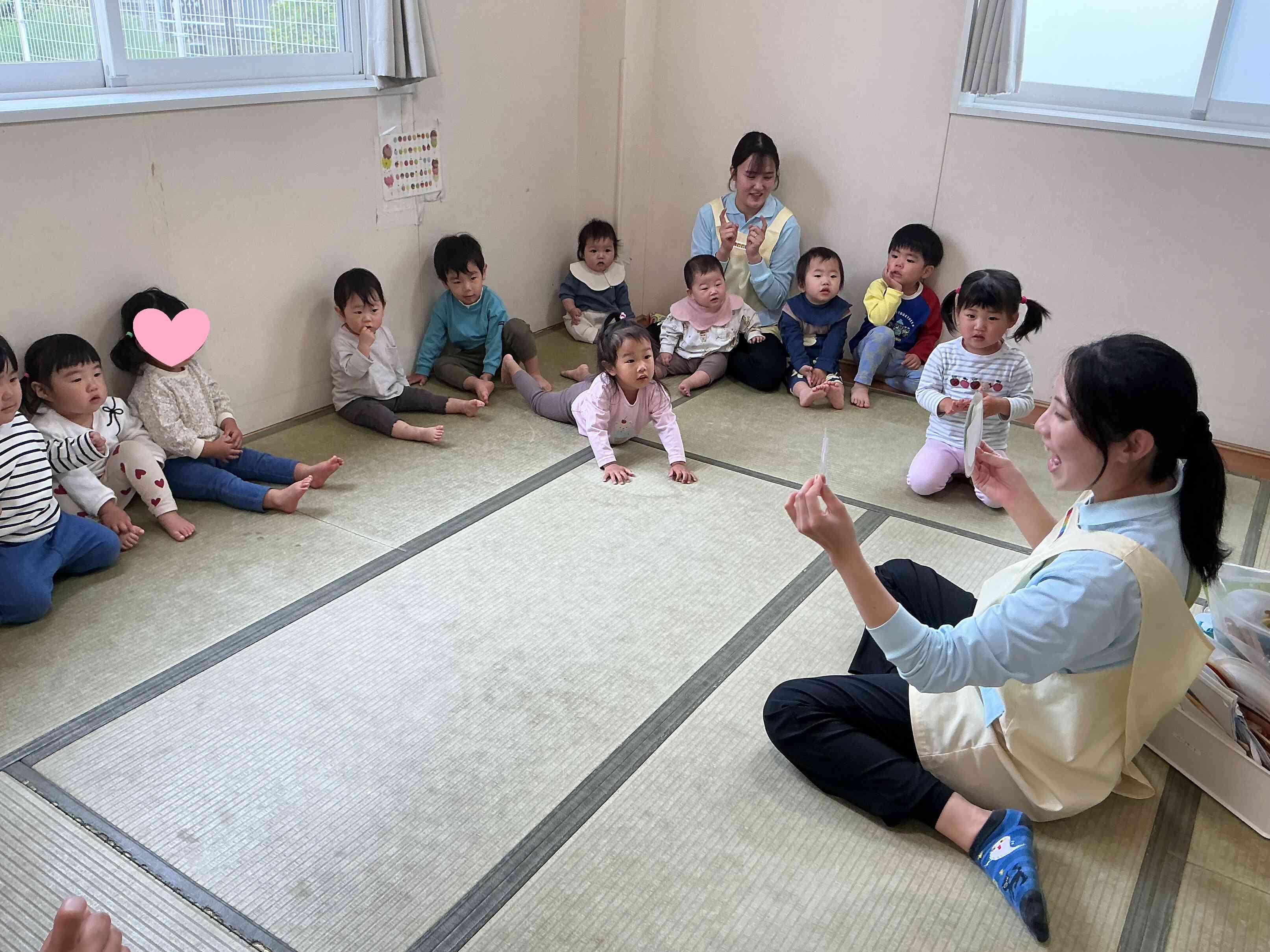 「キャベツーのなかかーら」