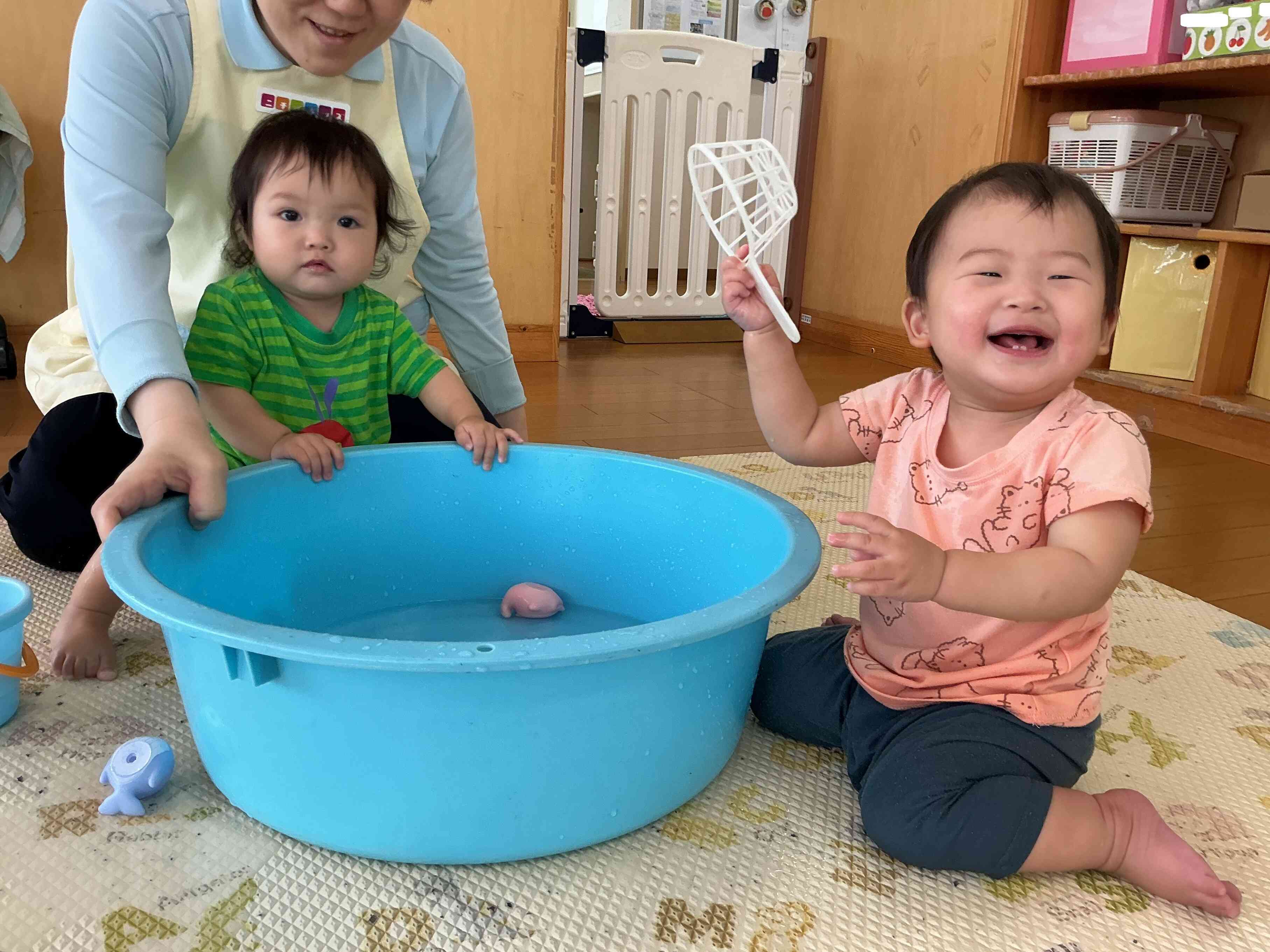 水あそびスタート