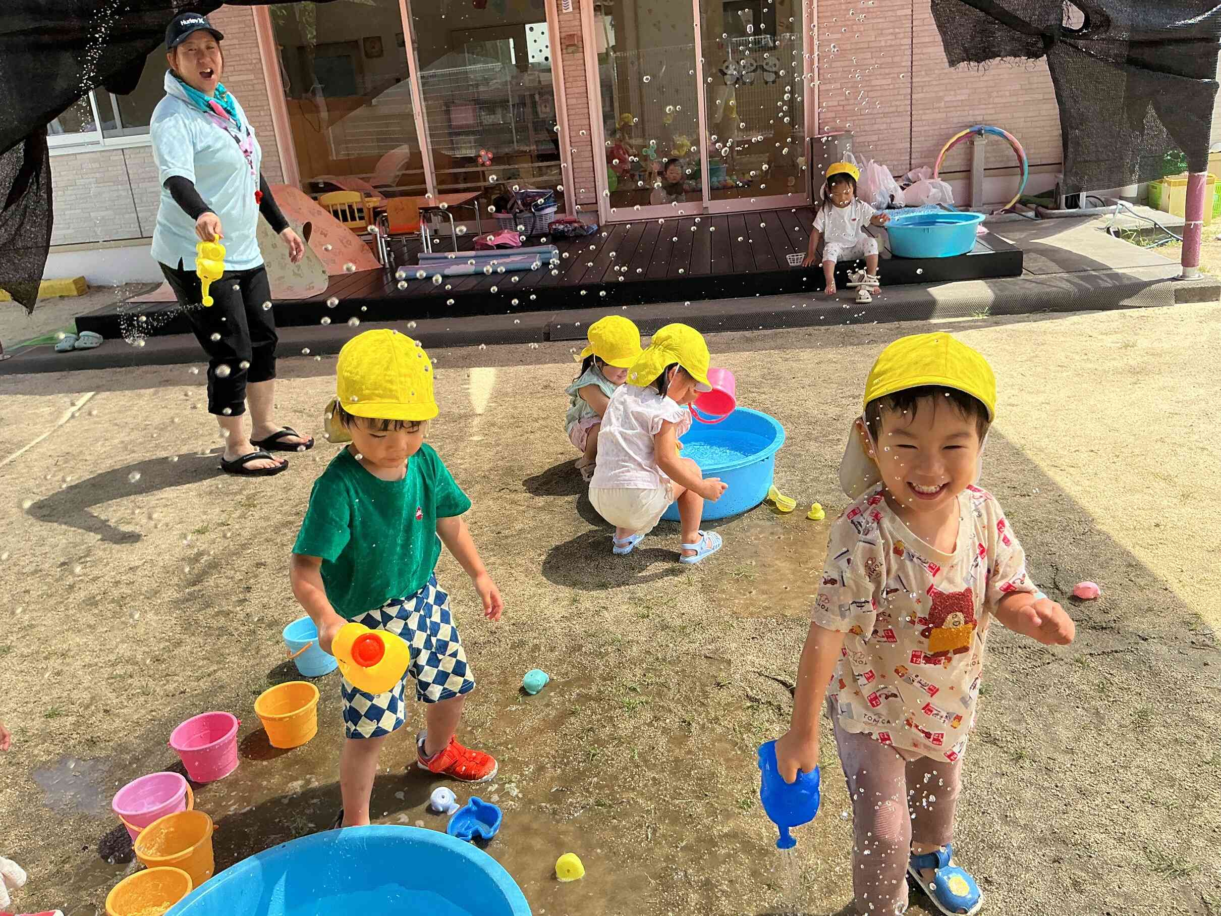 おもいっきり水あそび