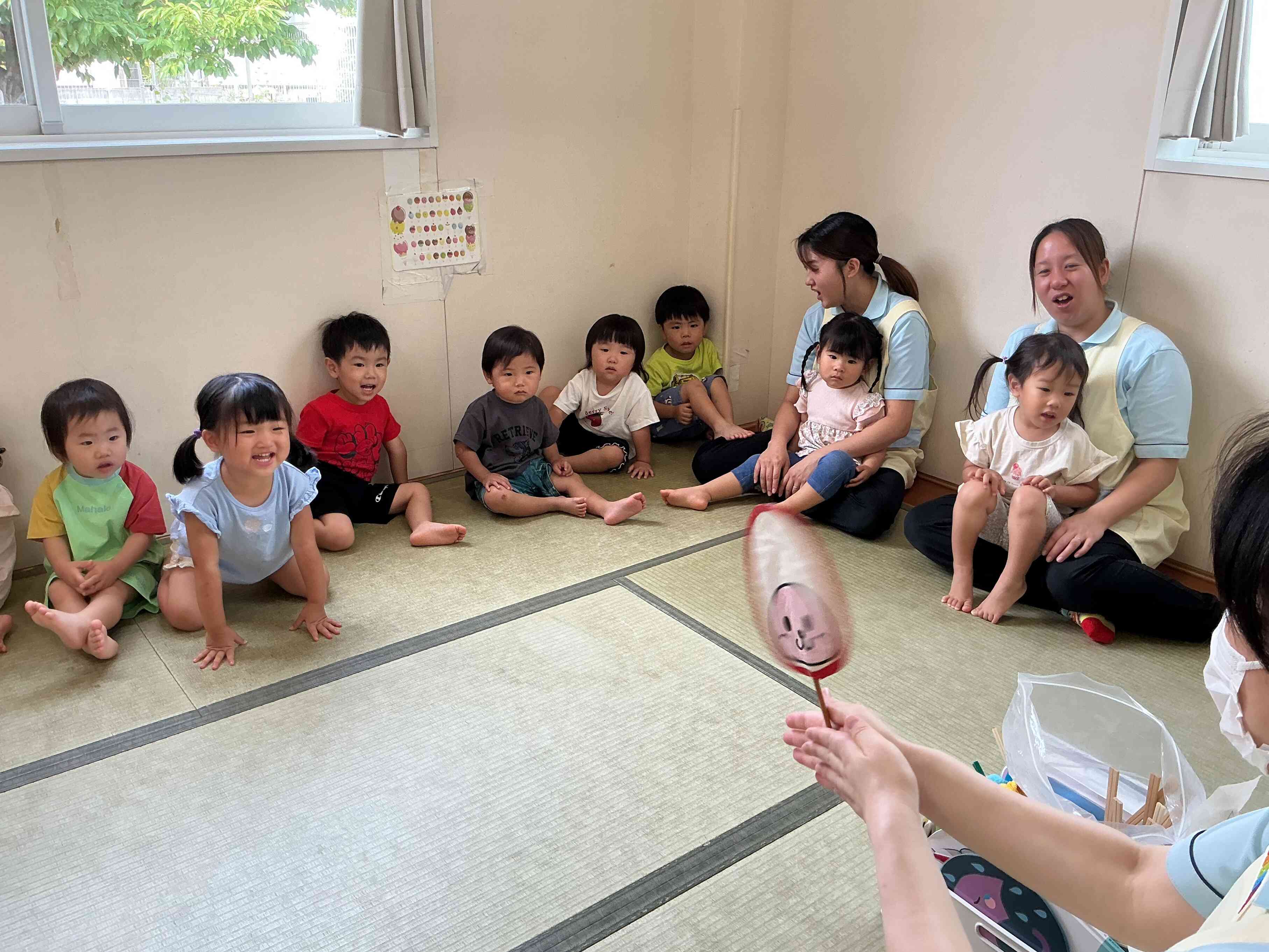 保育者からのプレゼント
