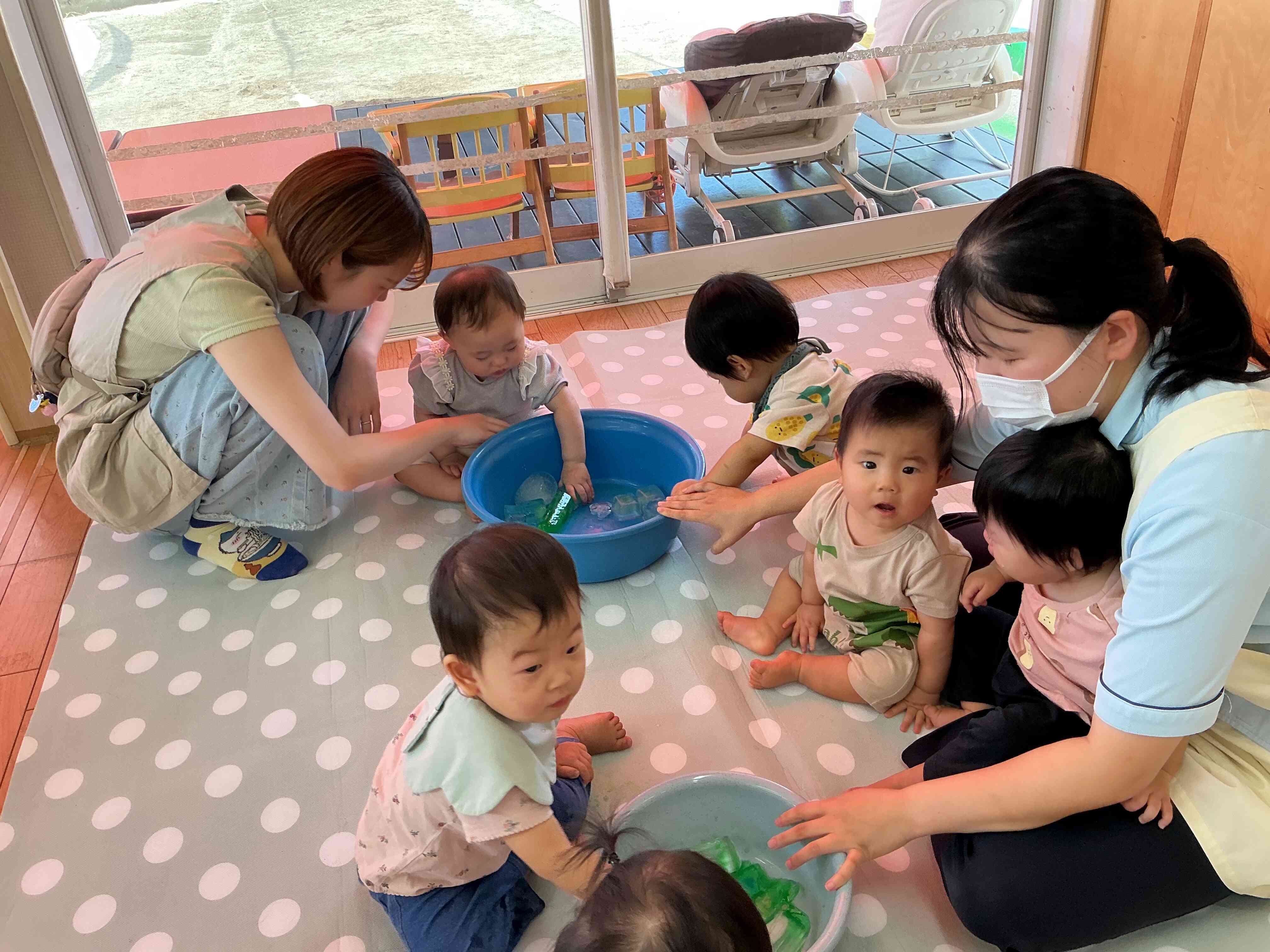氷、つめたかったね～