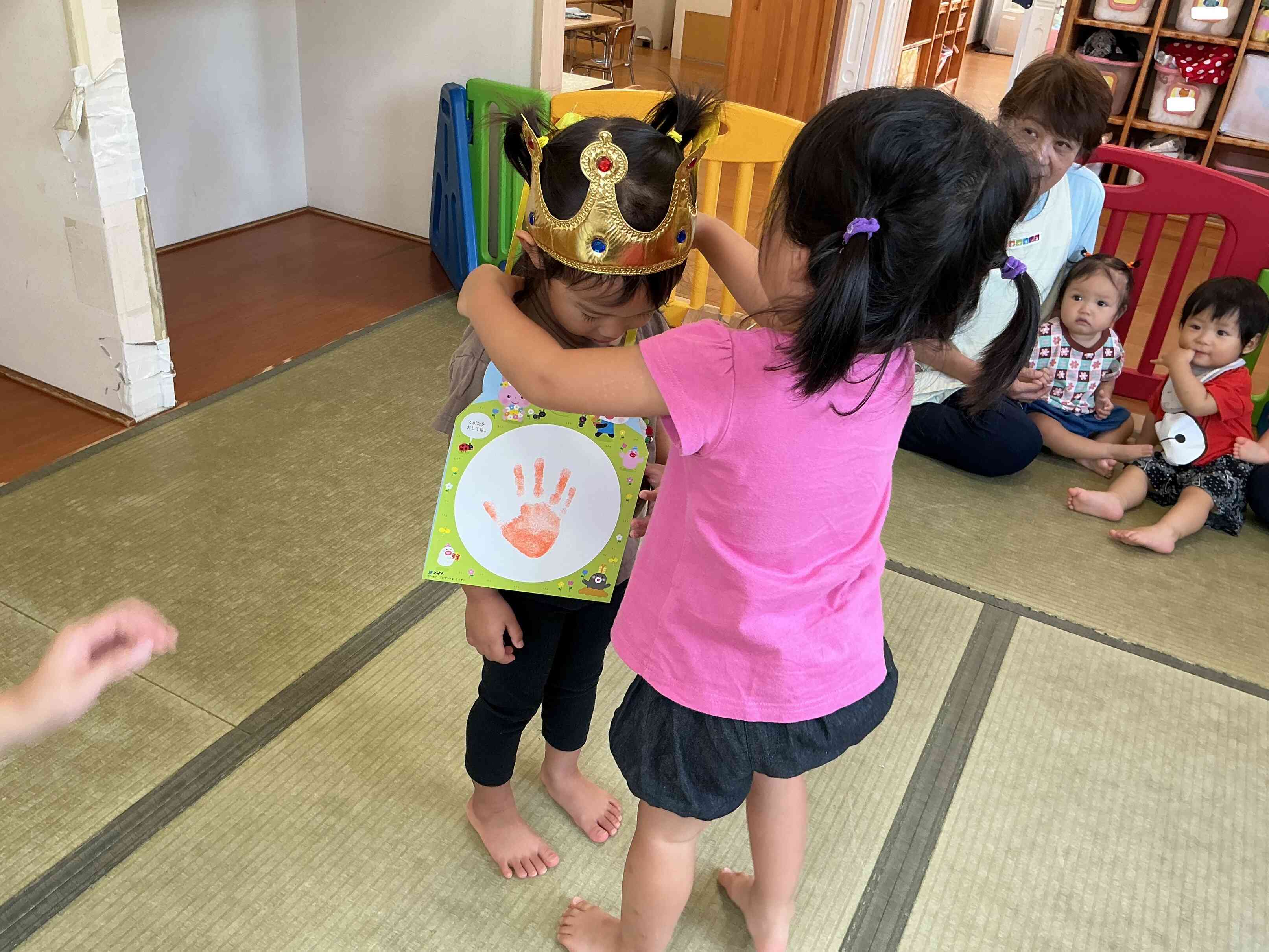 お誕生日カードもらったよ