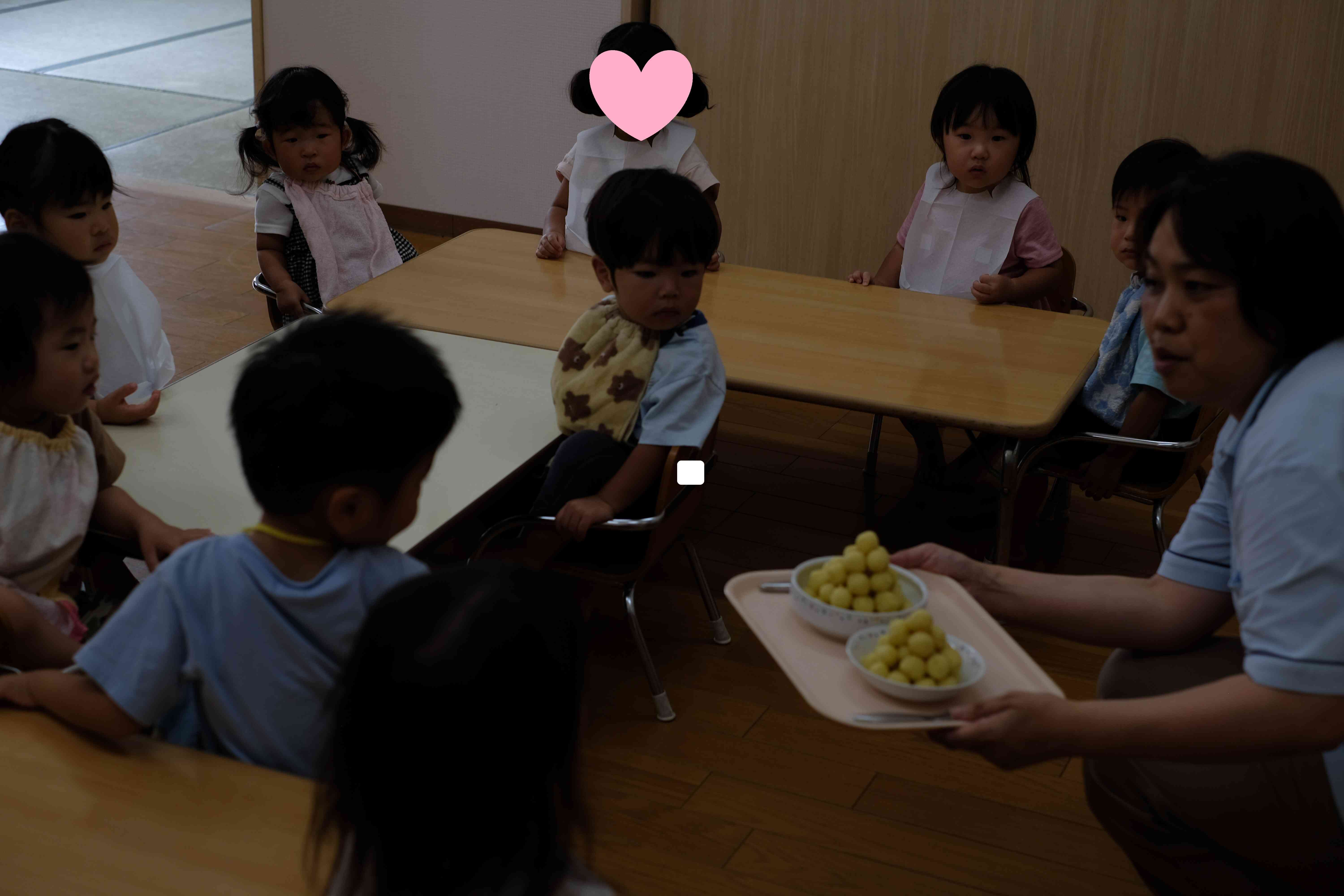 お月見団子おいしそ～