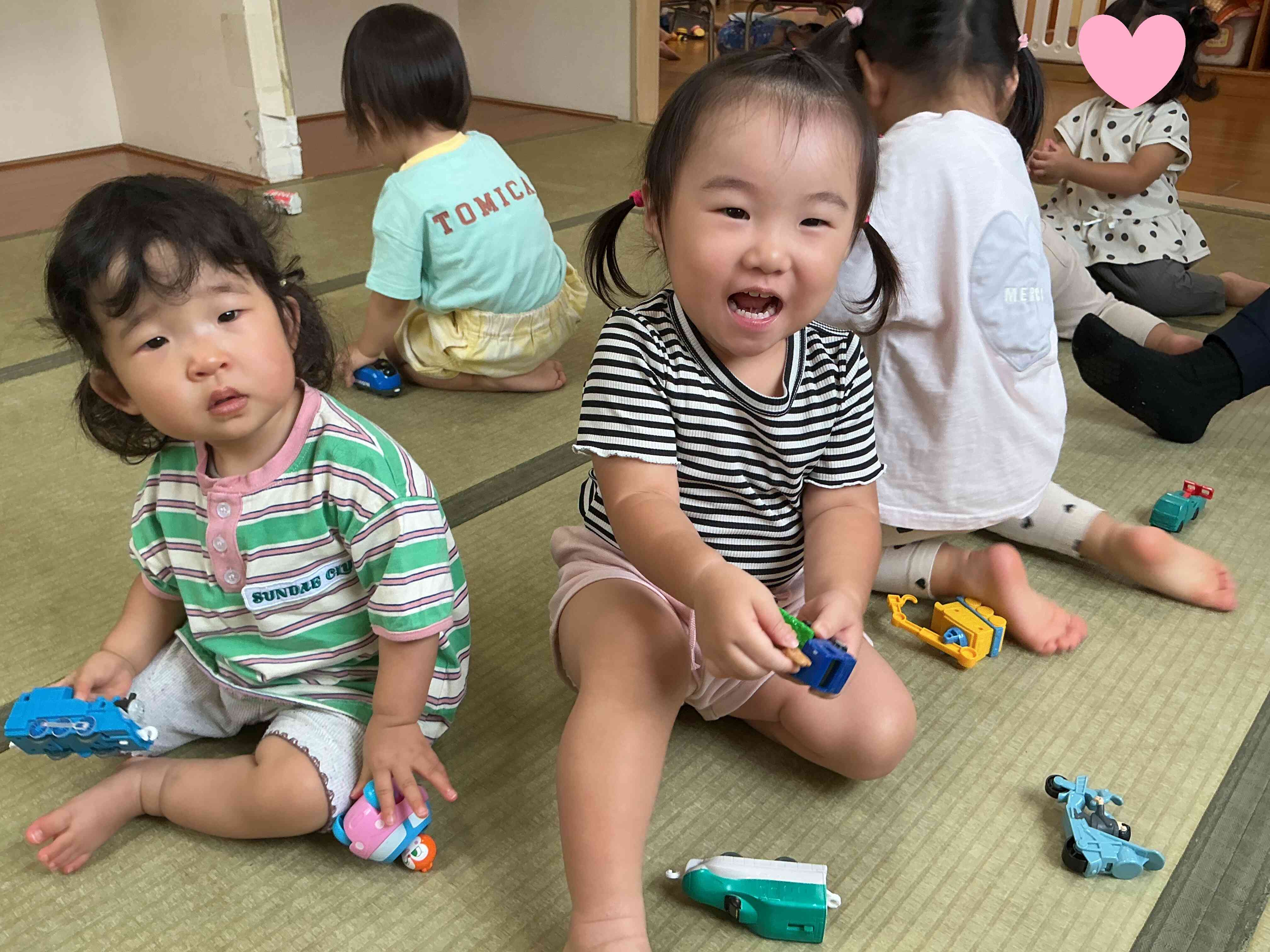 ドキドキの慣らし保育