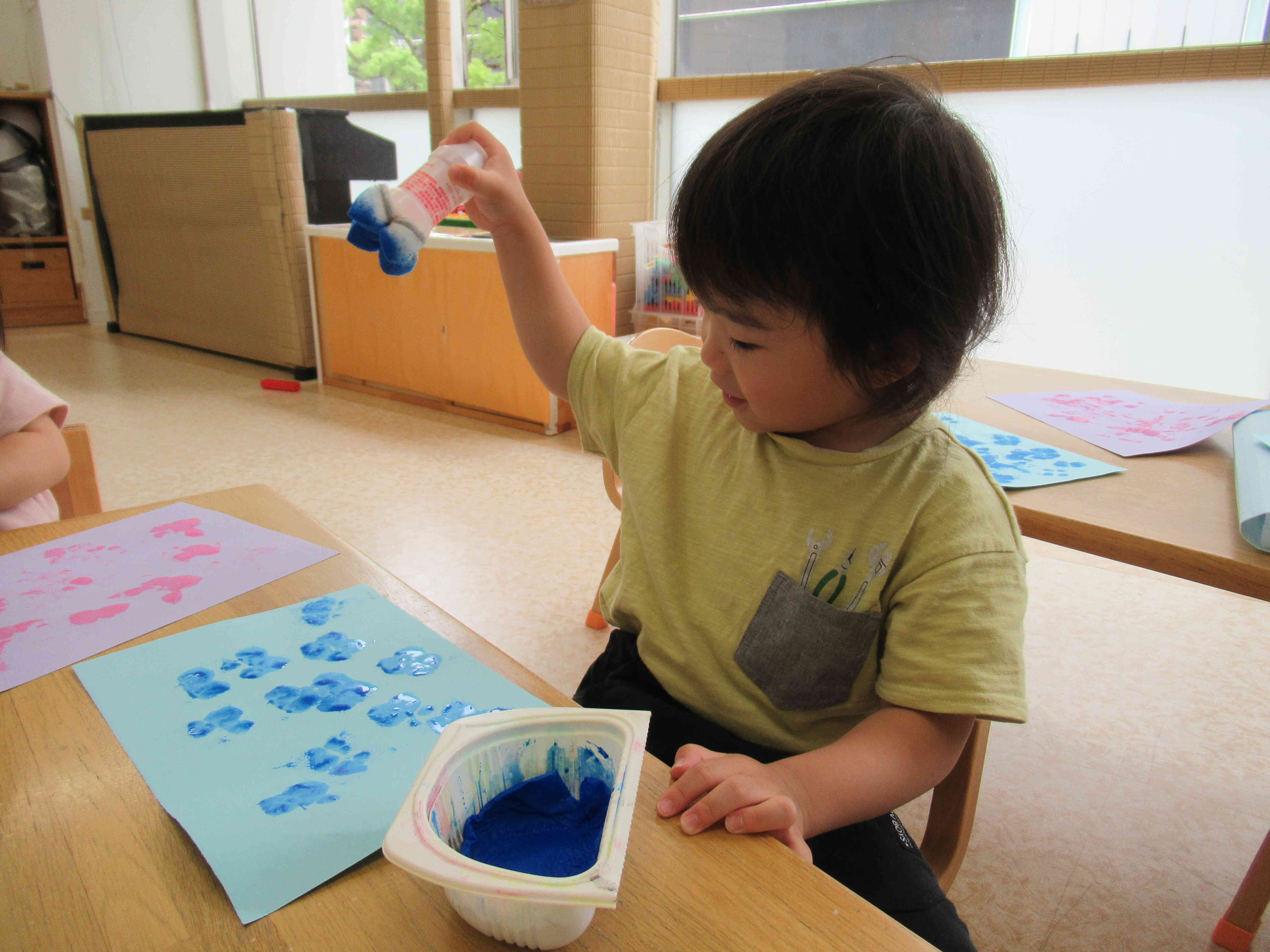 行くぞ～！　気合が入ってます♪