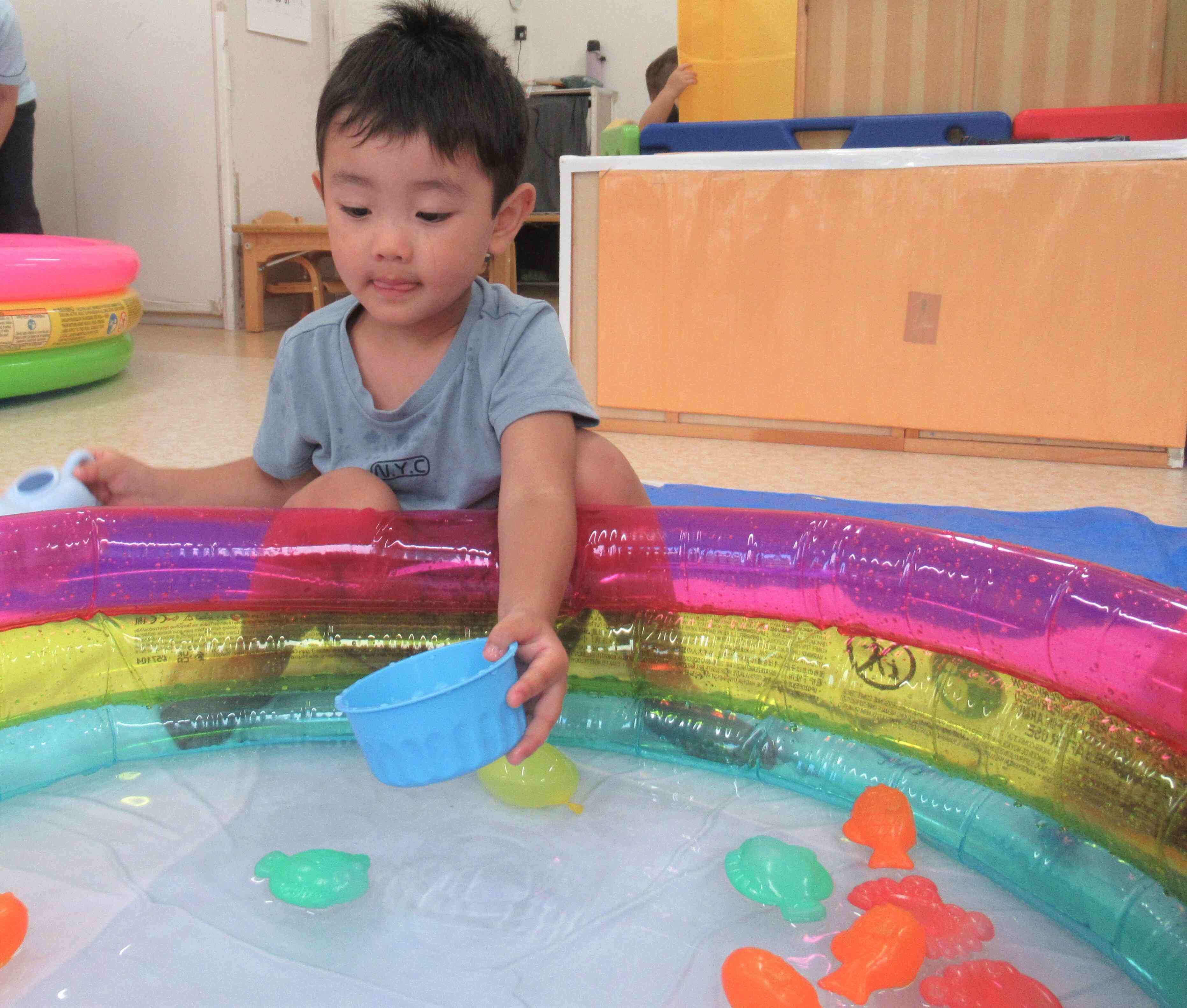 冷たくて気持ちいいな~