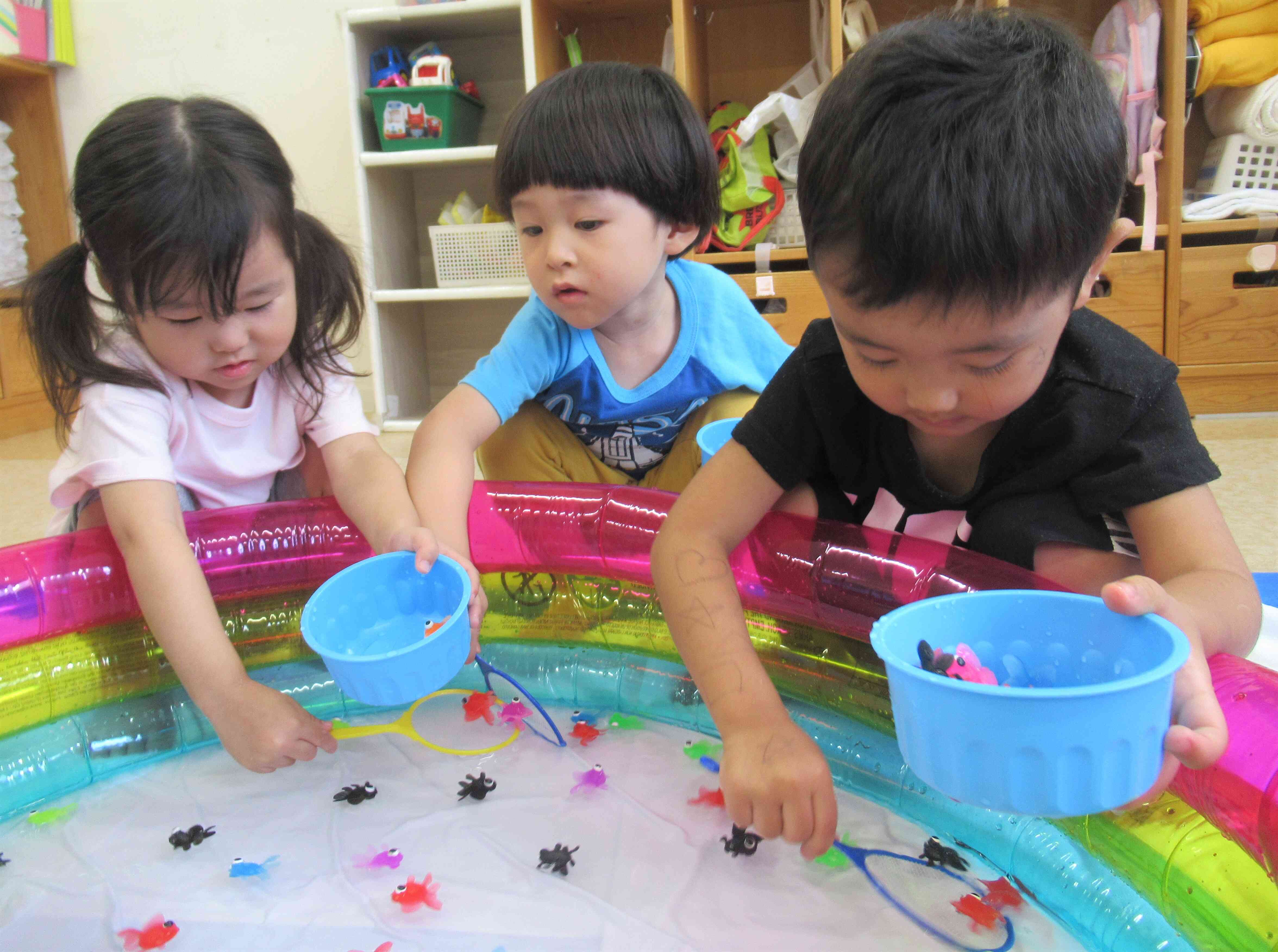 うさぎ組（2歳児）水遊び