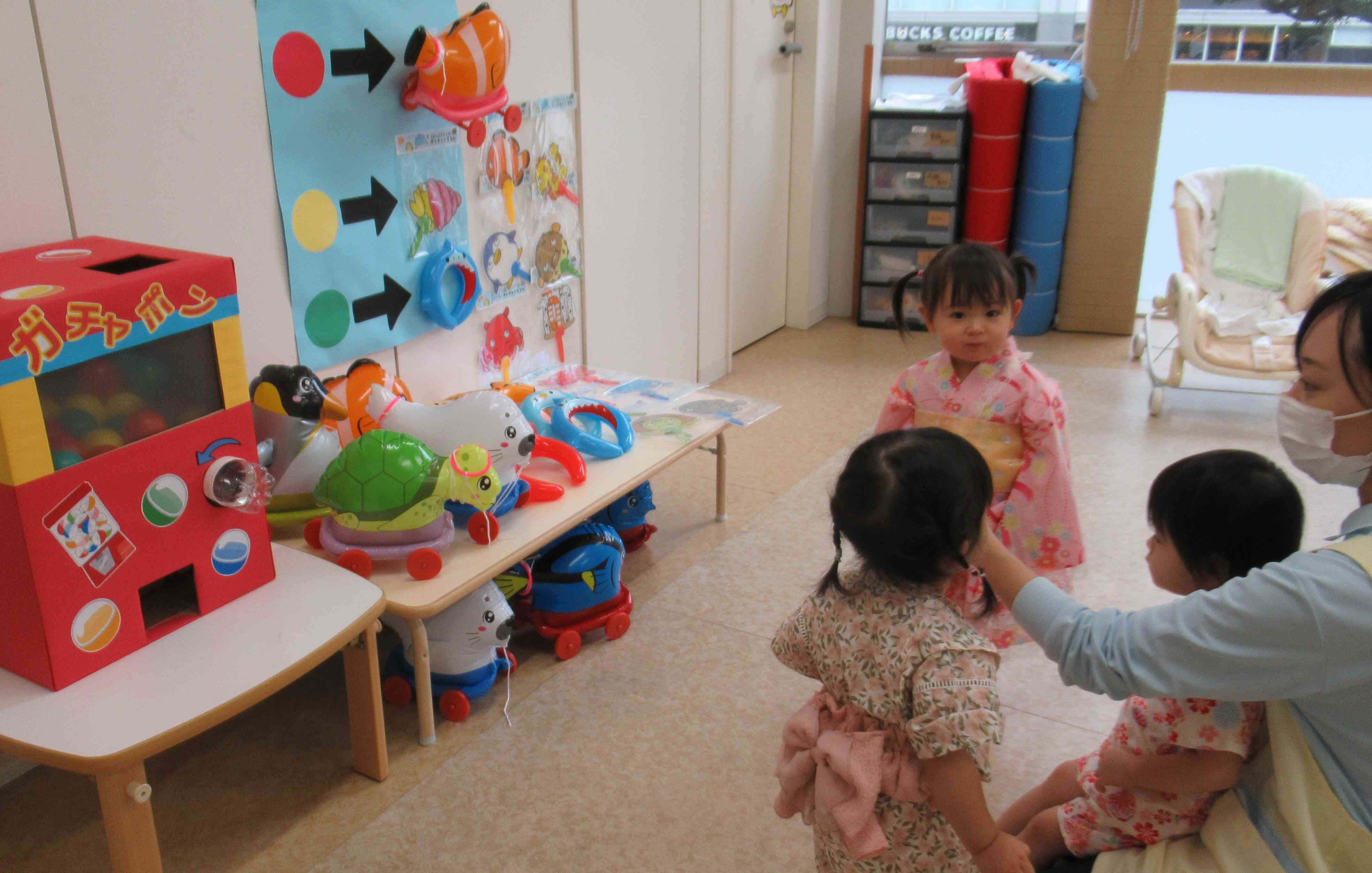 あひる組（1歳児）夏祭り