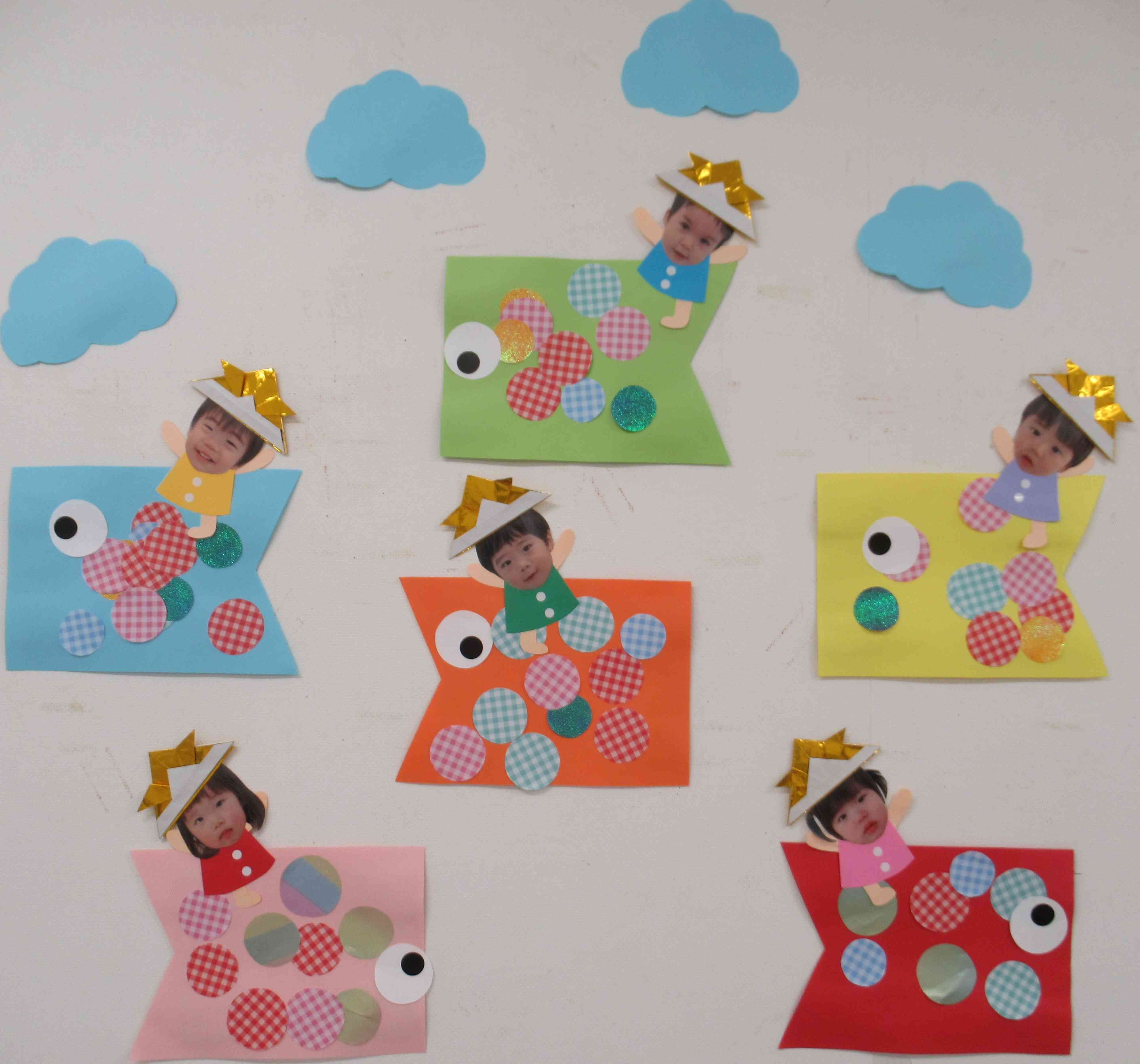 あひる組（1歳児）5月の製作