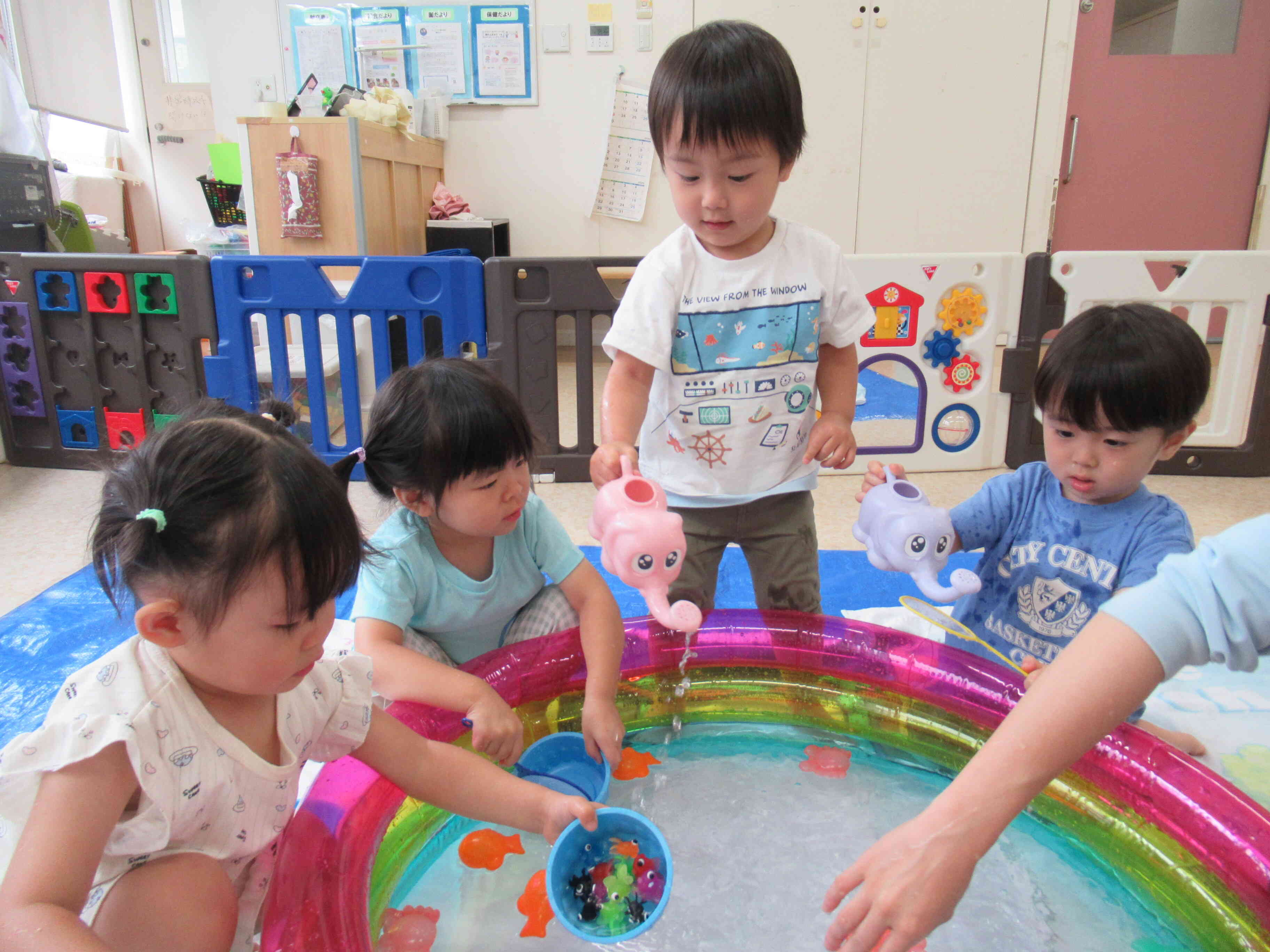 うさぎ組（2歳児）夏の遊び