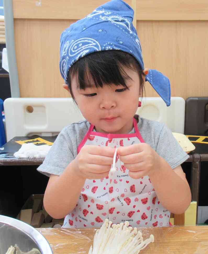 うさぎ組（２歳児）食育