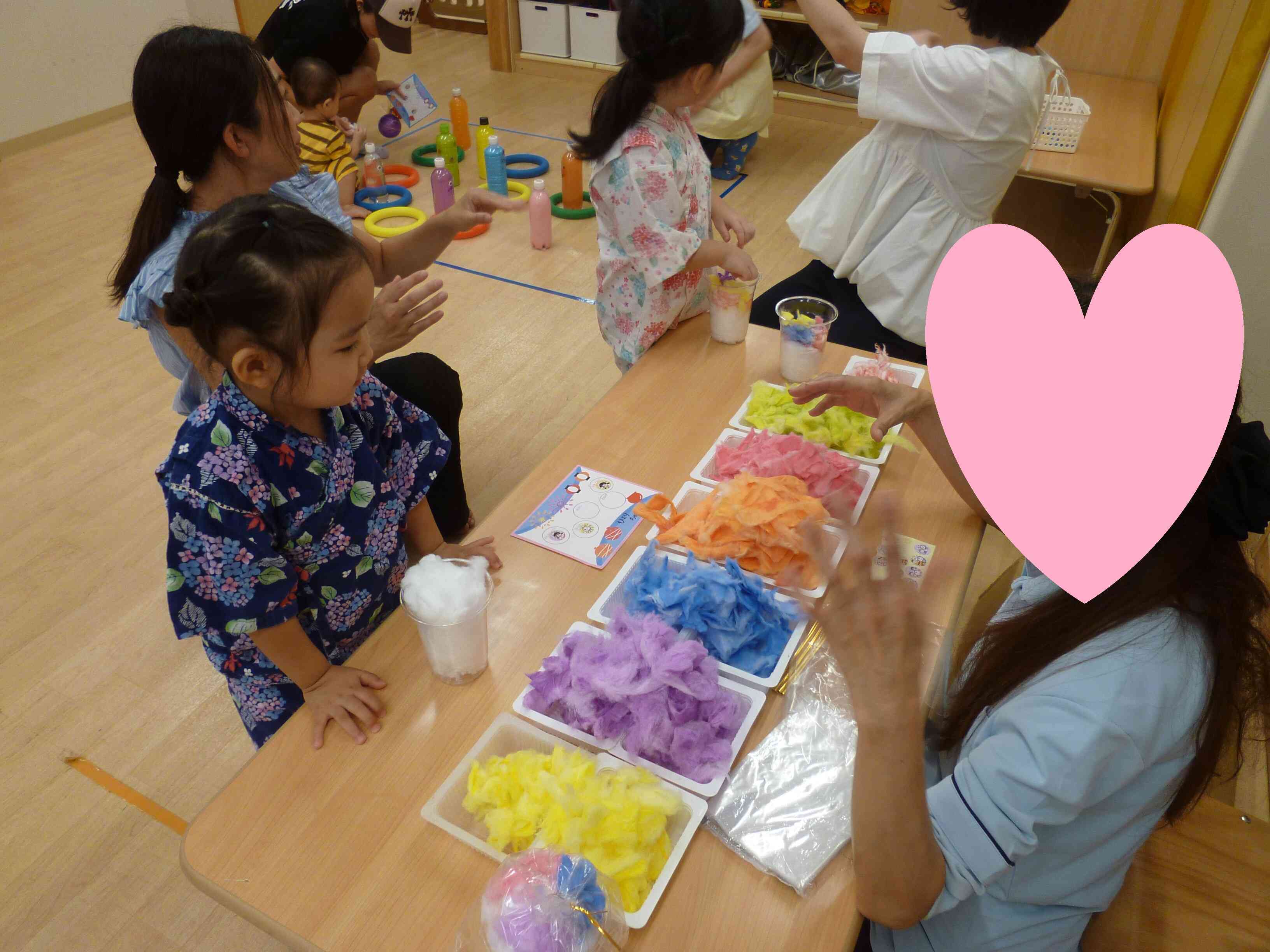 かき氷やさんで～す！