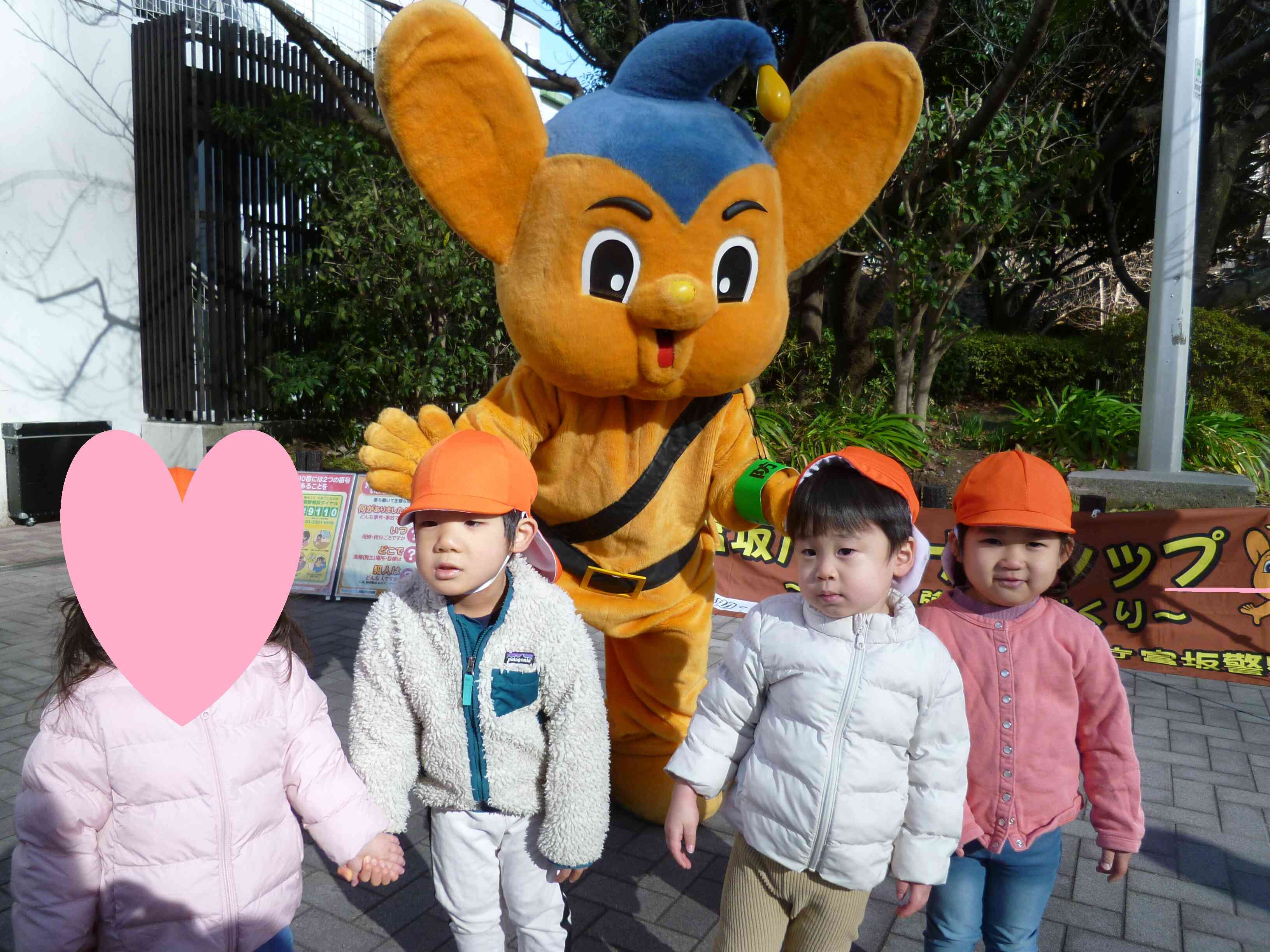 お散歩に行きました