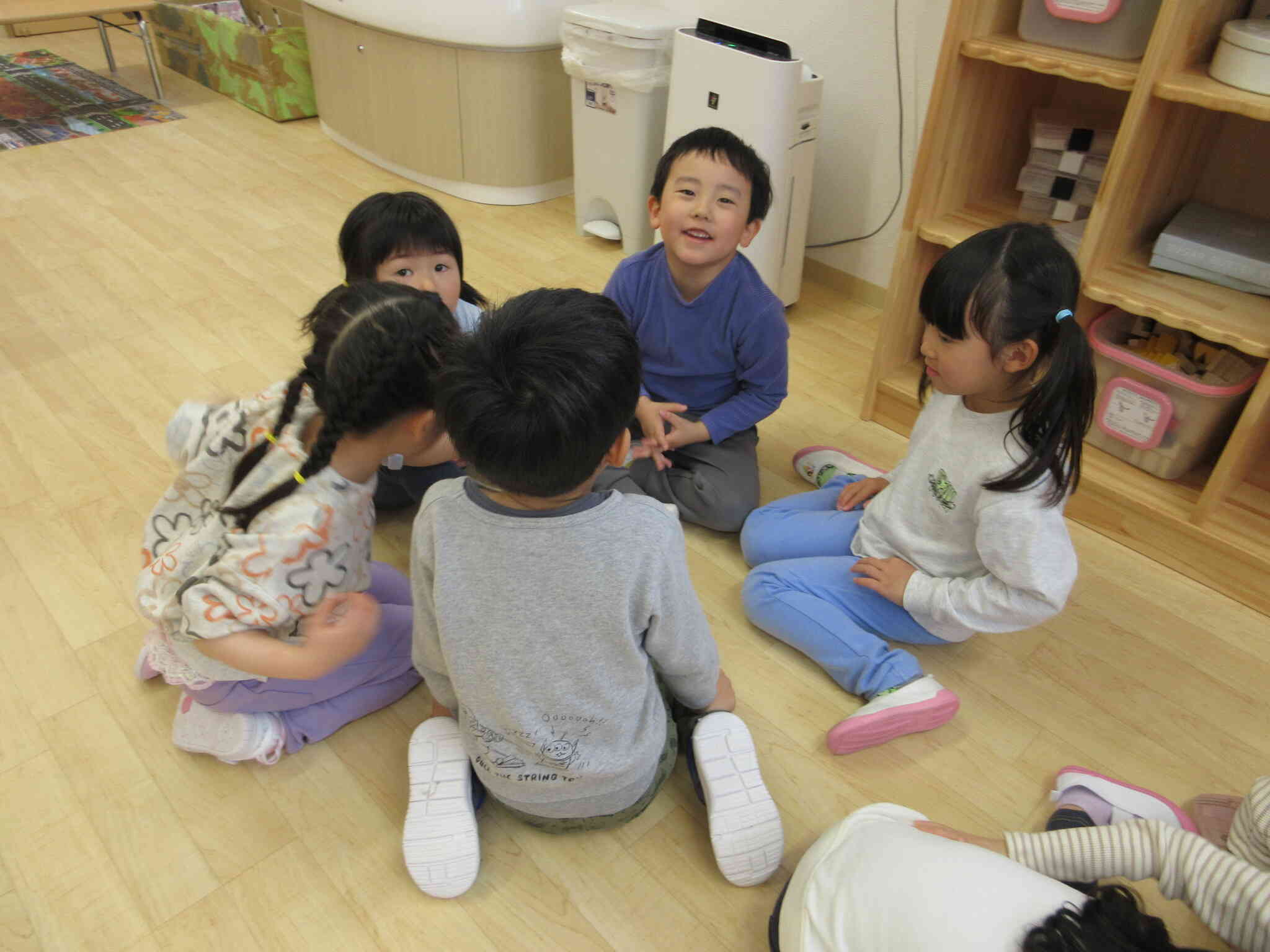 お当番チームを決めました～４、５歳児～