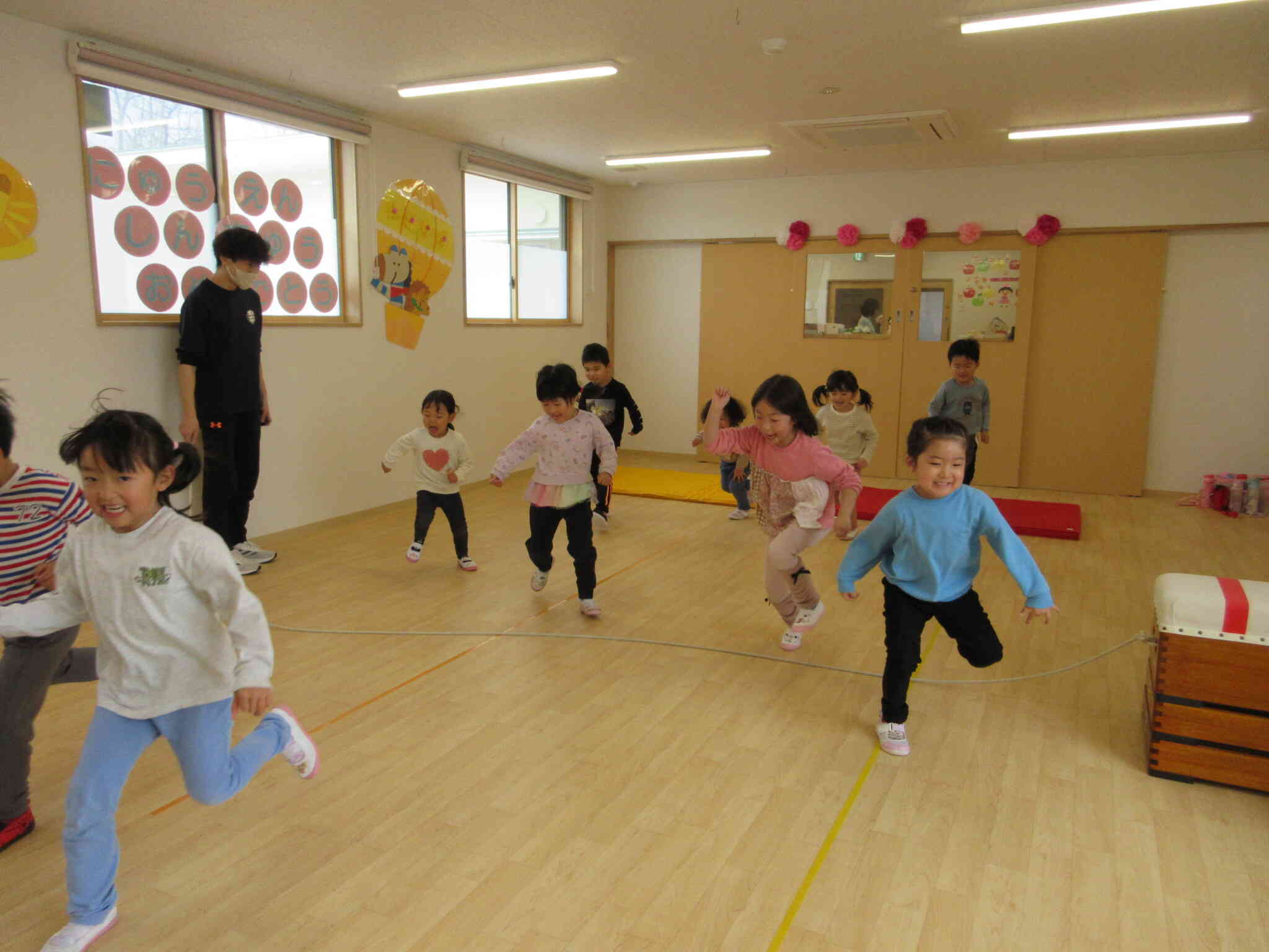 今年度も体操教室が始まったよ