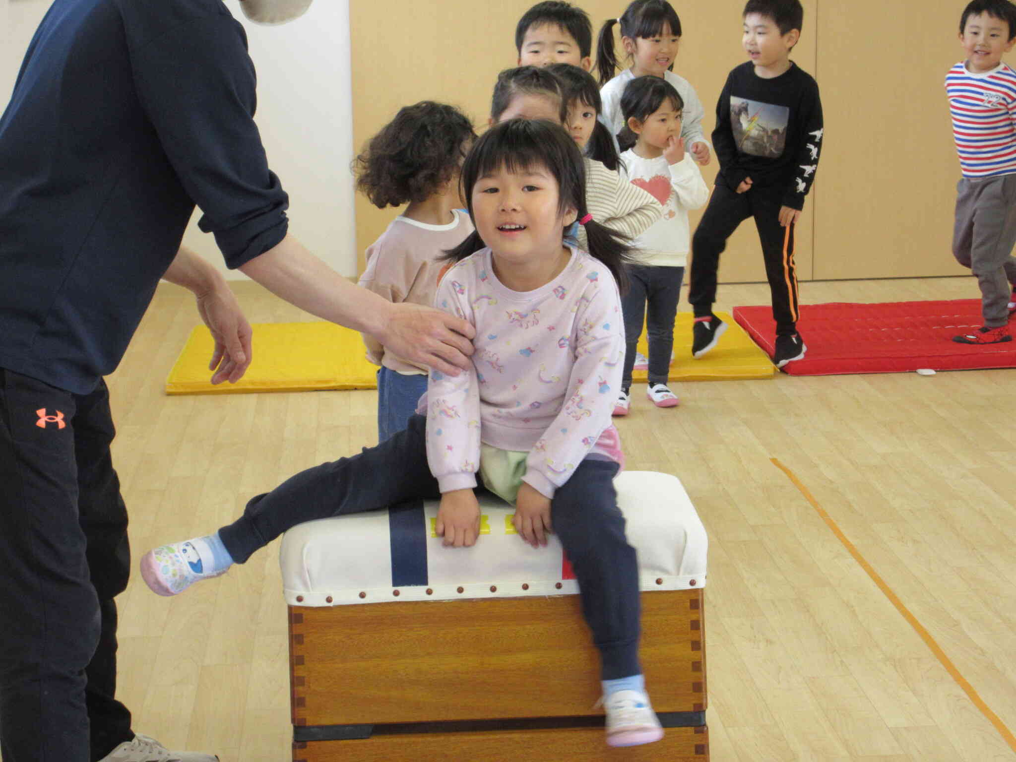 次の体育教室も楽しみだね