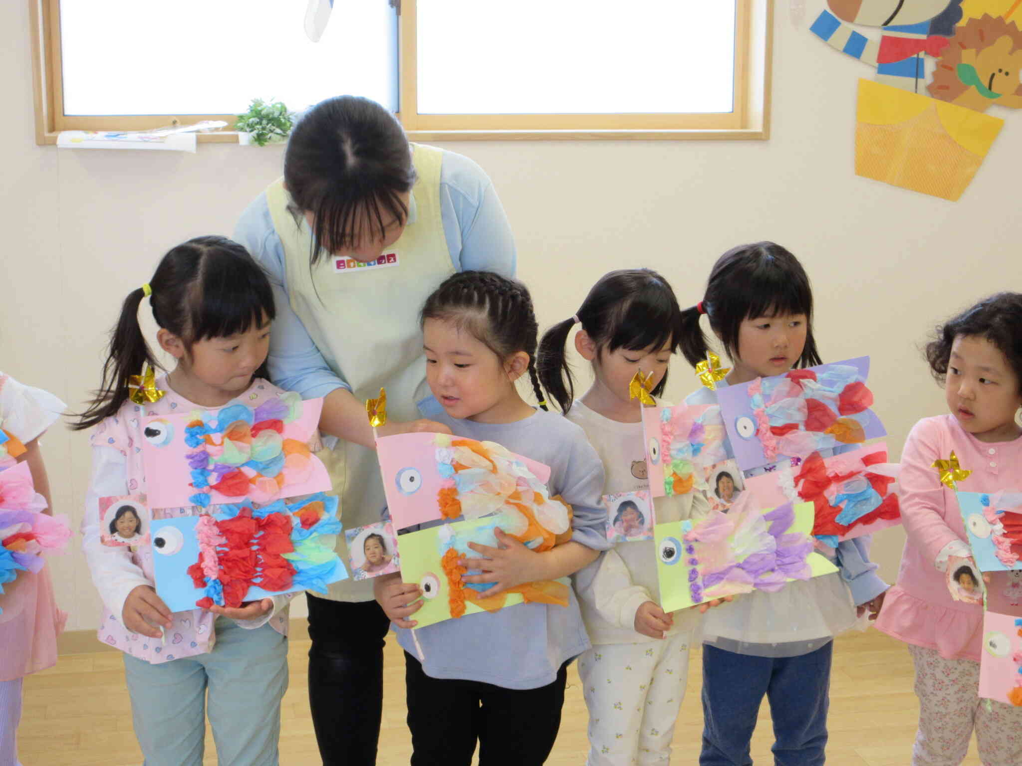 みんなの素敵な鯉のぼりを紹介します
