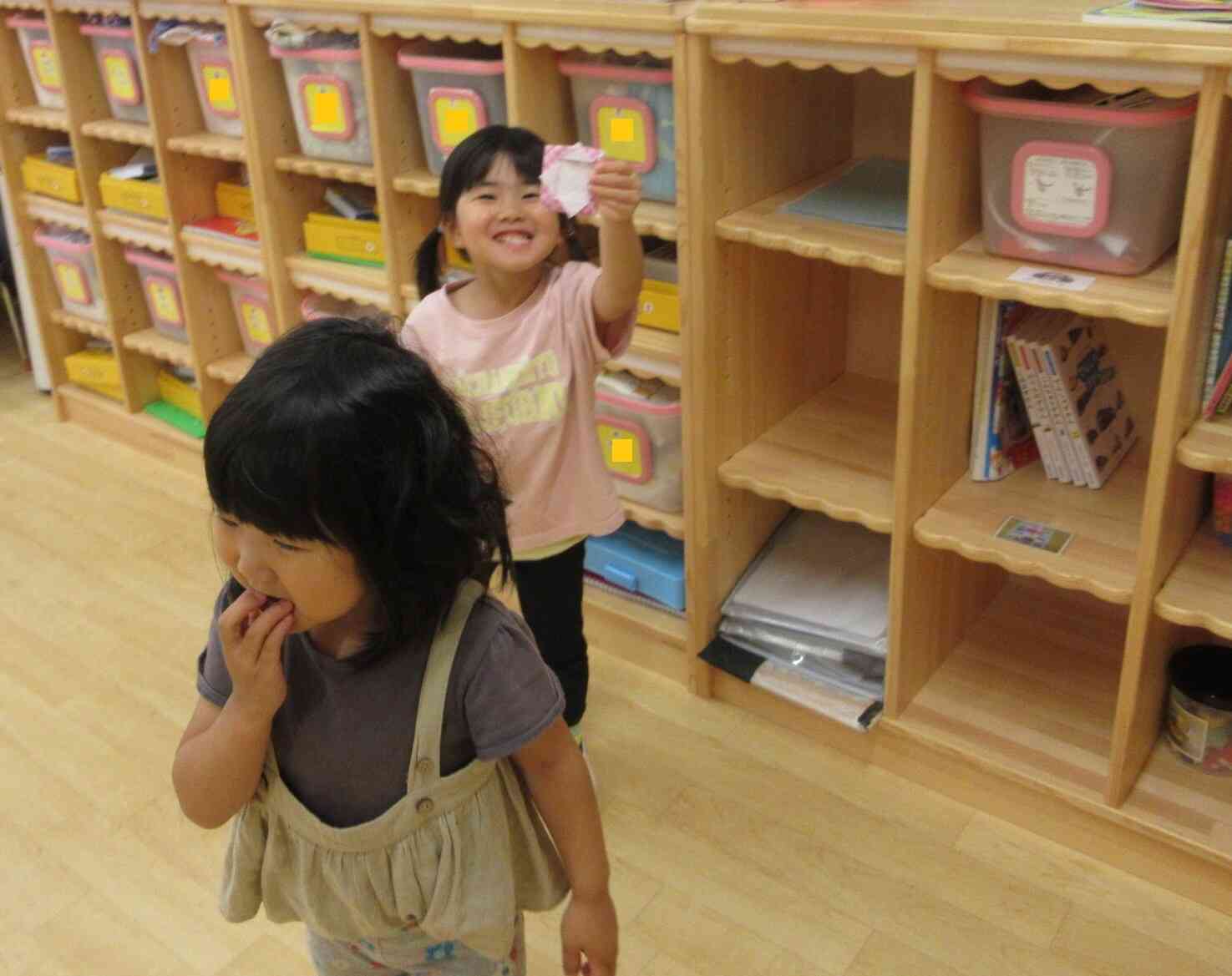 どこかな？見つけた！大張り切り