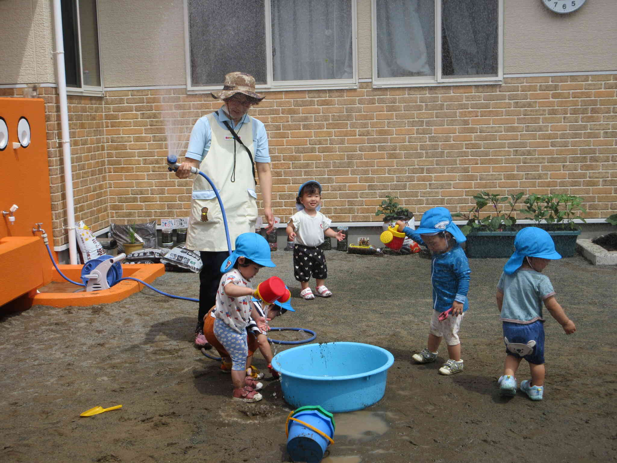 お水、気持ちいね